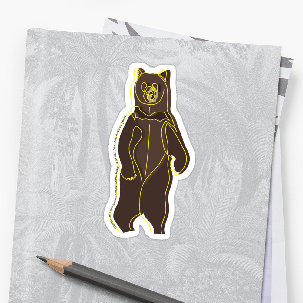 Declan Mckenna sticker. Image provided by Redbubble