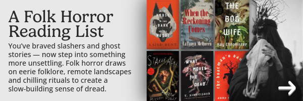 an email ad for a folk horror reading list