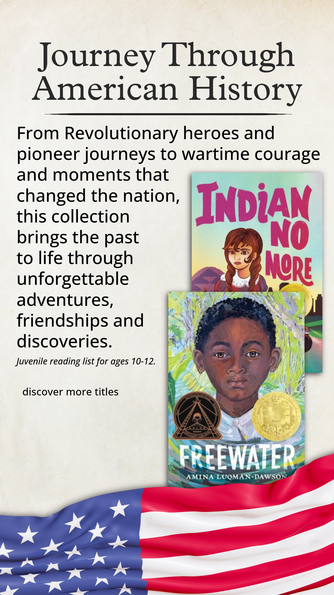 social media story promoting a reading list