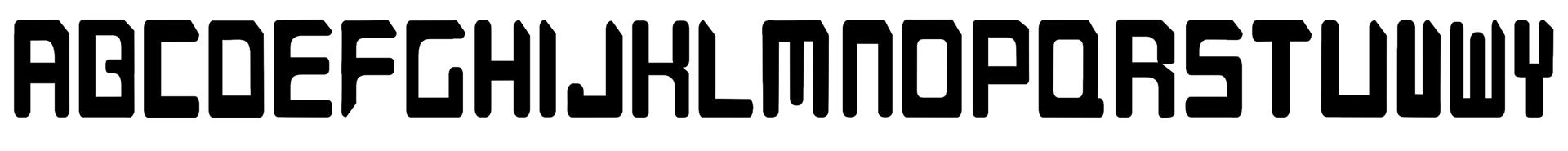 Alphabet of Space Enemy