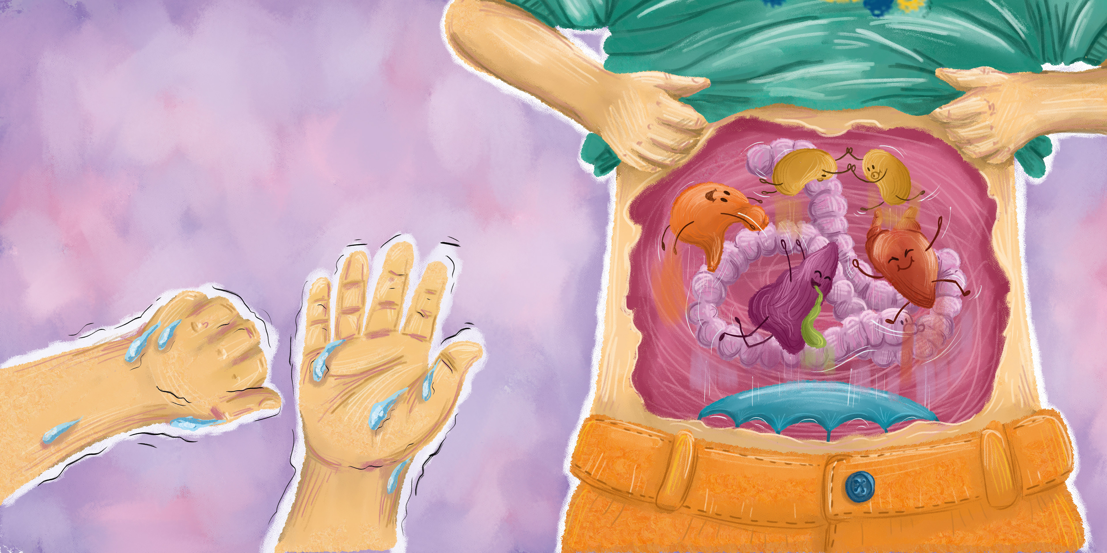 "Bruno i tajemniczy świat uczuć" ilustracje Kama Towcik