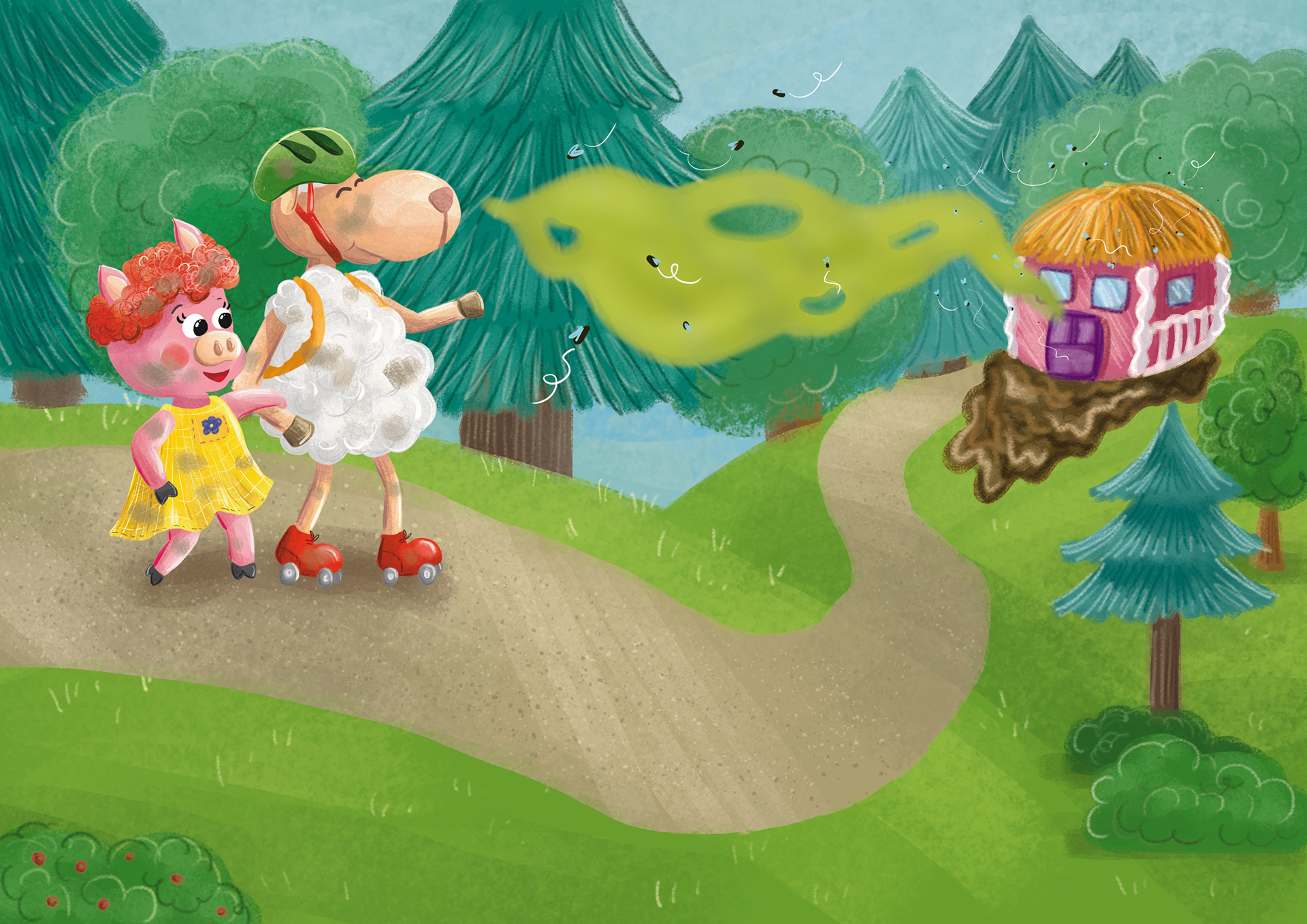 Seria o Baranku Tulinku. Ilustracje Kama Towcik