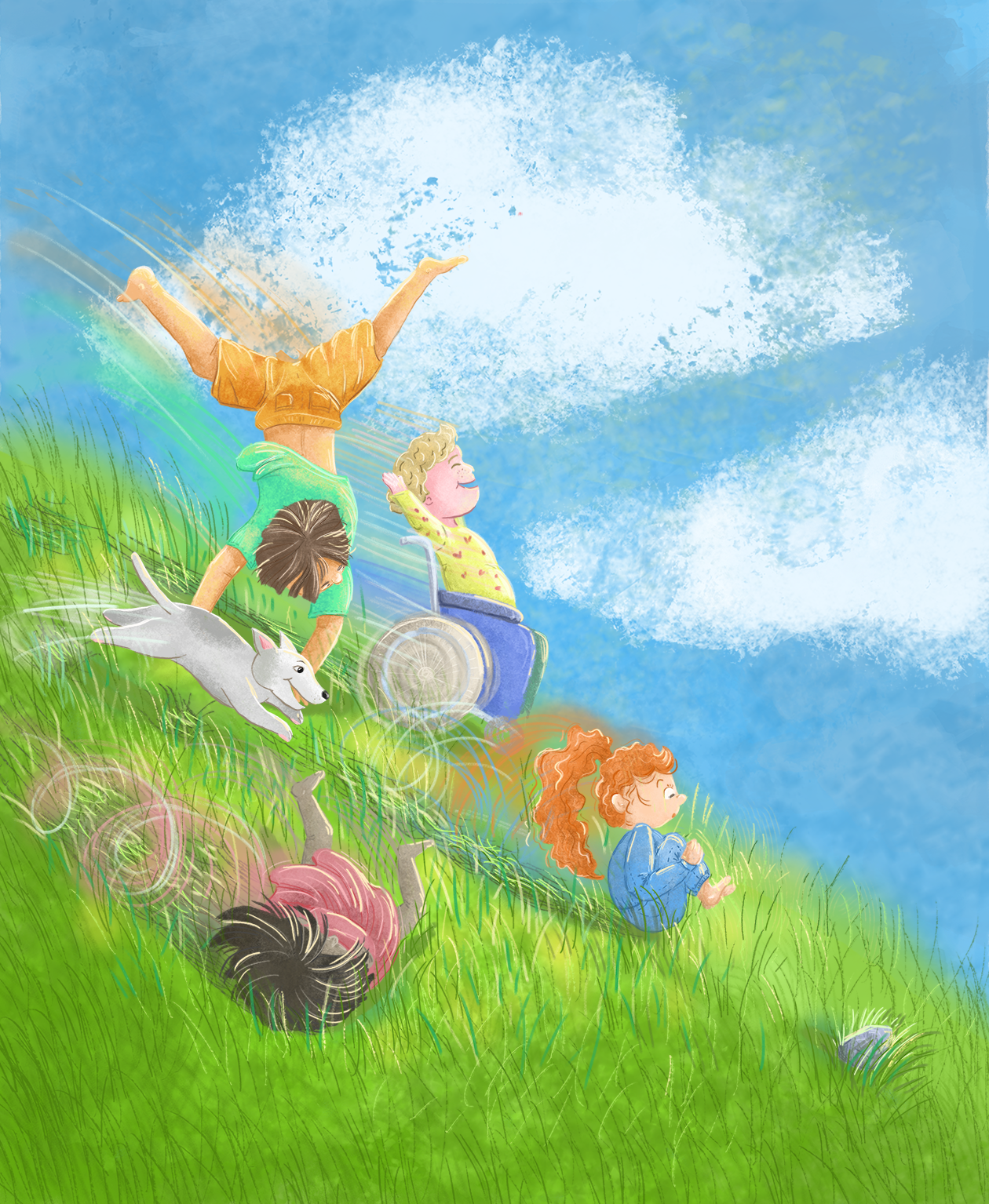 Kama Towcik ilustracje