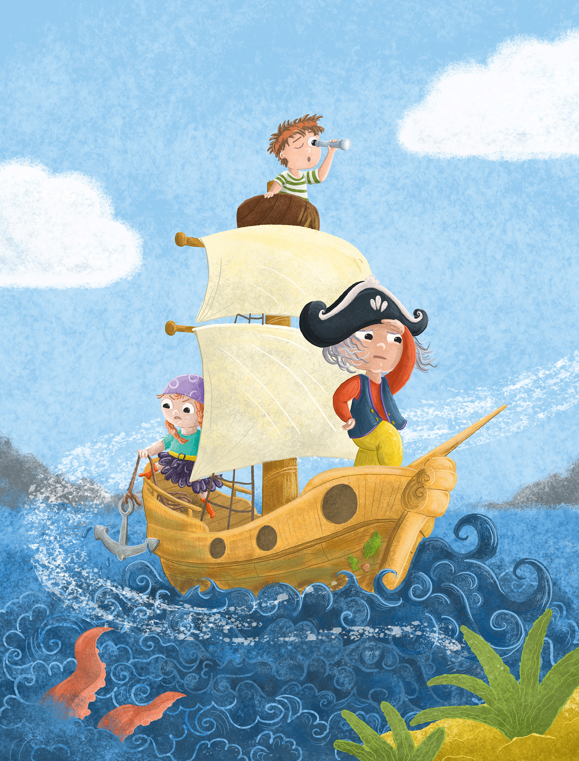 Kama Towcik ilustracje