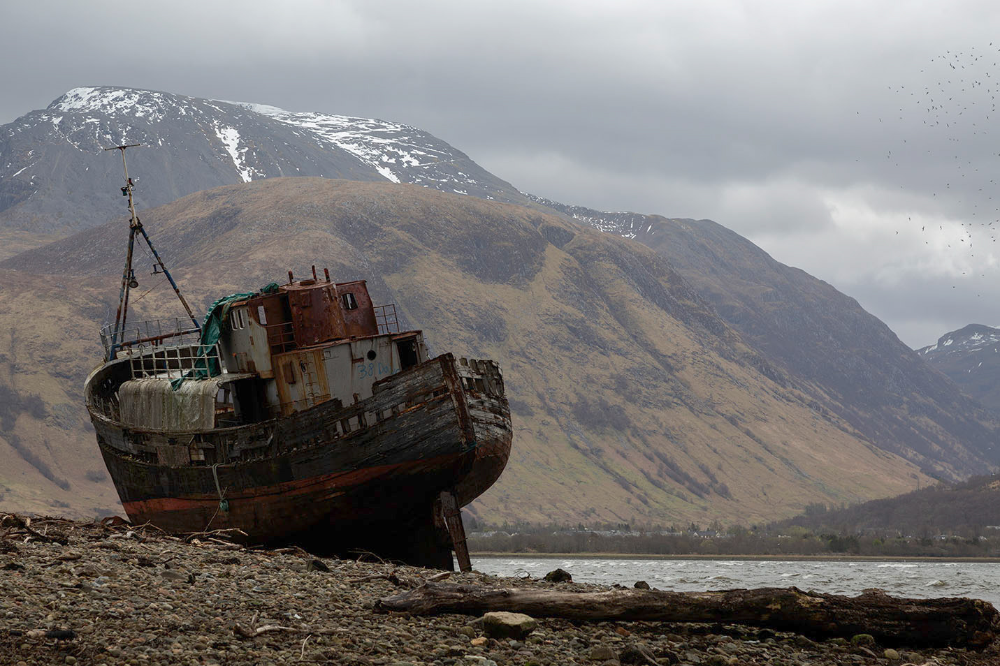 Corpach Boat Wreck, Scotland