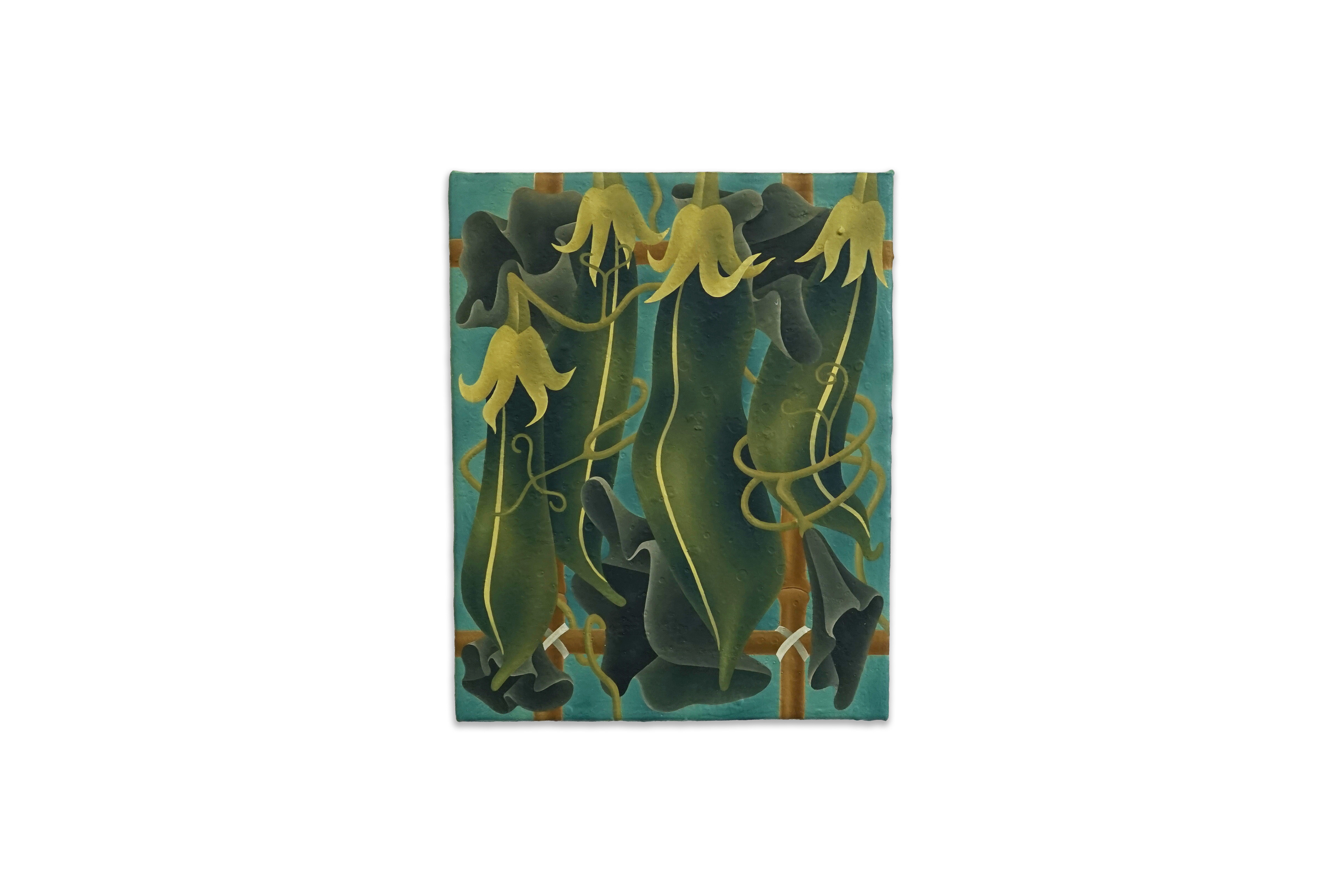 Grid Method, Lily Hargreaves, Oil on Canvas, 2025 25 x 20 cm