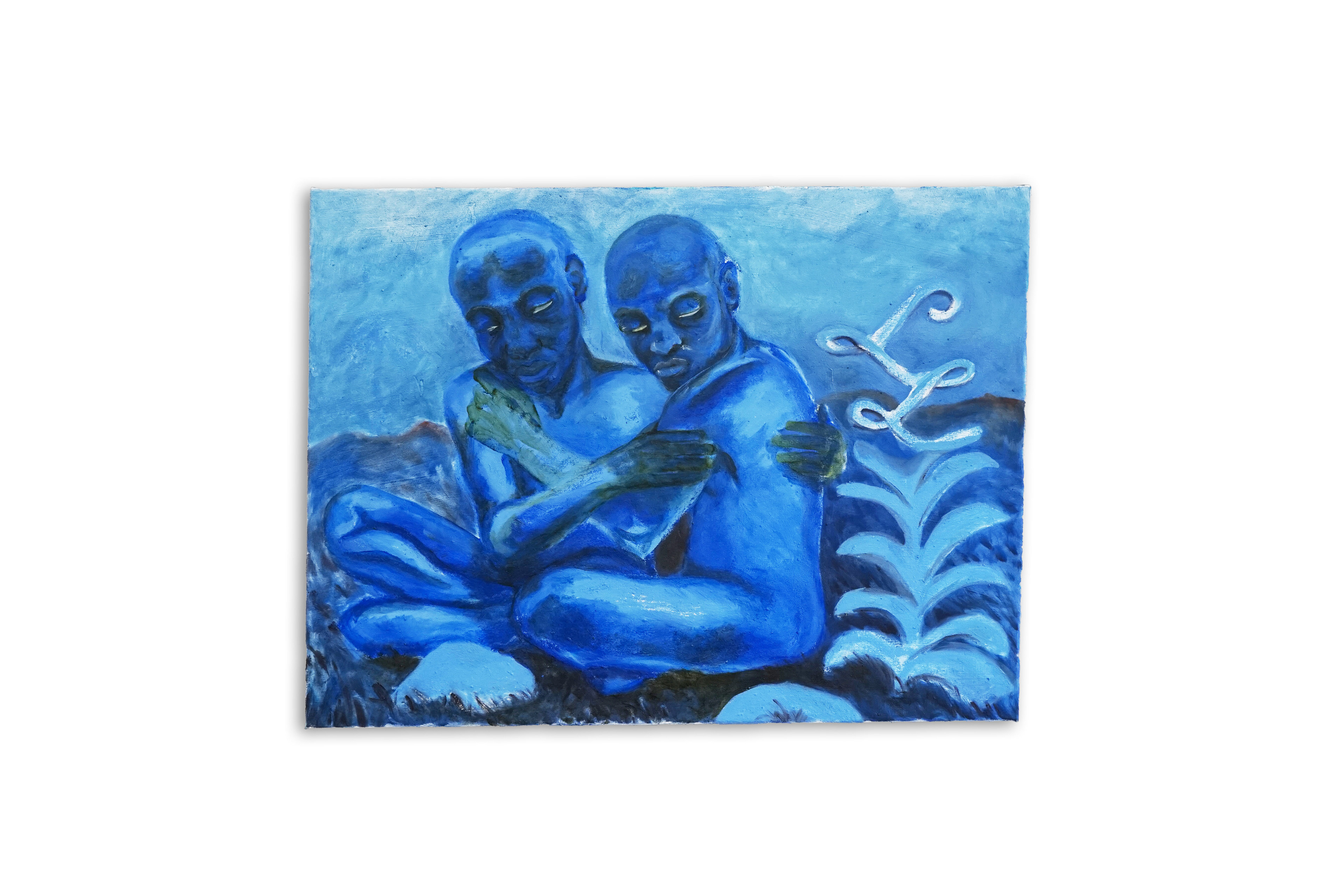In Communion with the Selves Saint Takyi, Oil on Canvas 60 x 80 cm, 2025