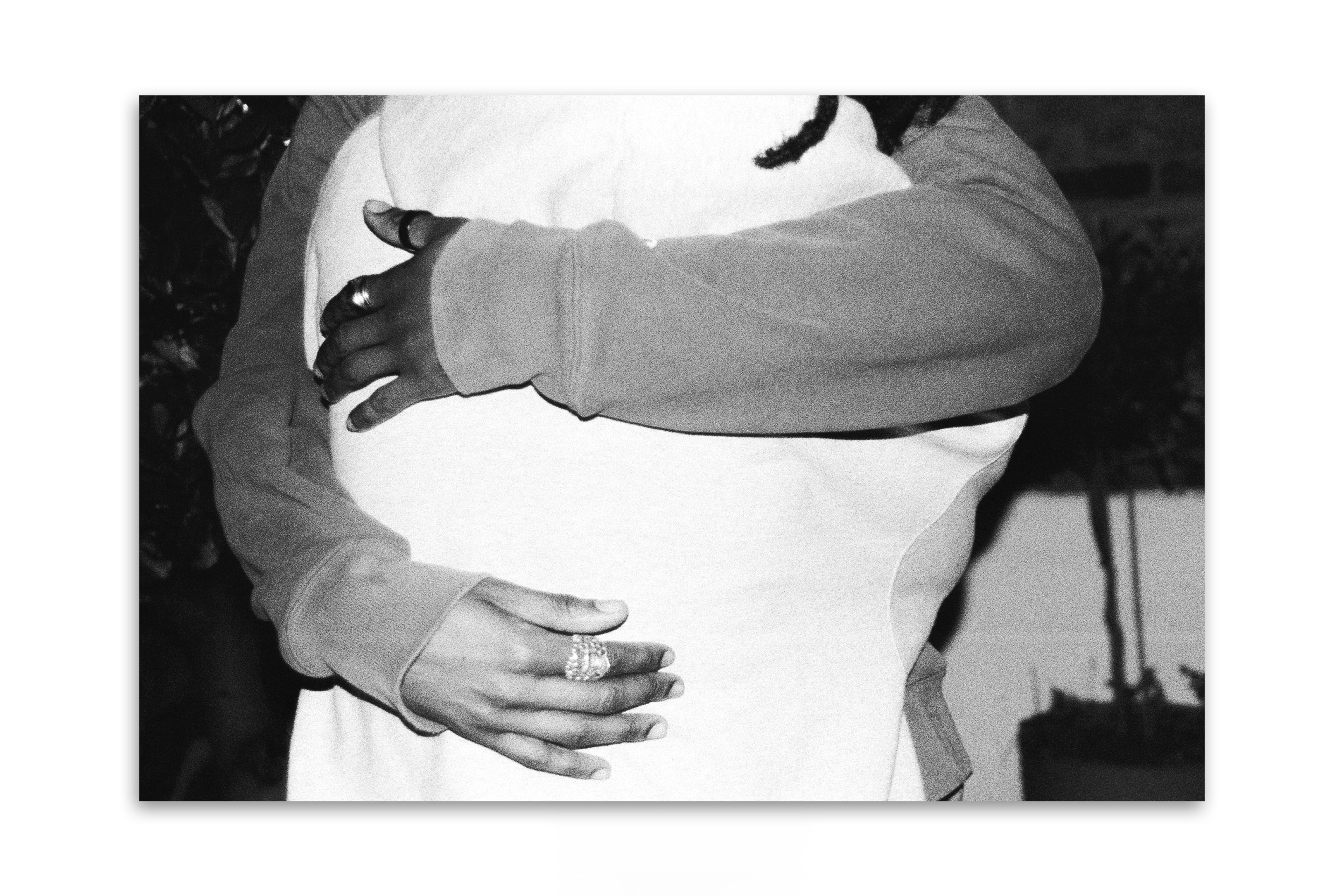 Their Hugs, Aarony Bailey, Analogue photography on foamex 118.9cm x 168.2cm, 2025
