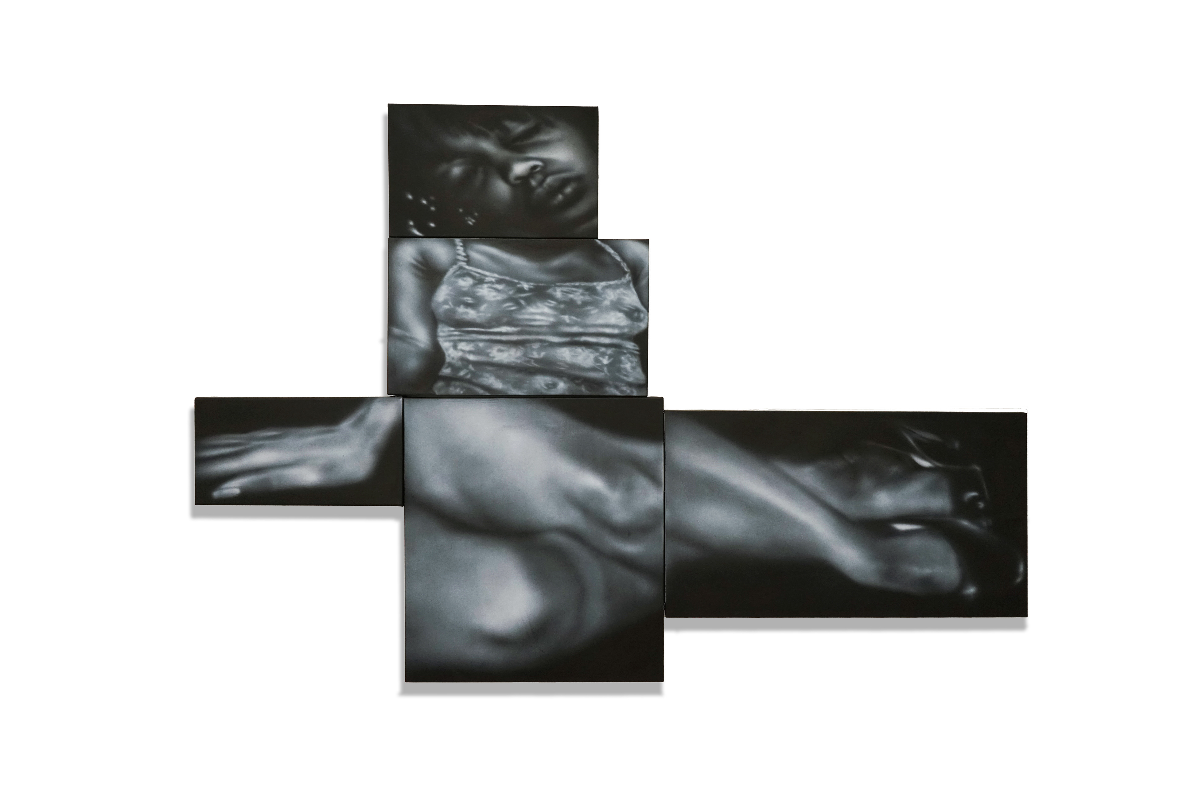 Idle Moment,  Mattia Guarnera, Acrylic on Canvas, 150 x 100 cm, 2026