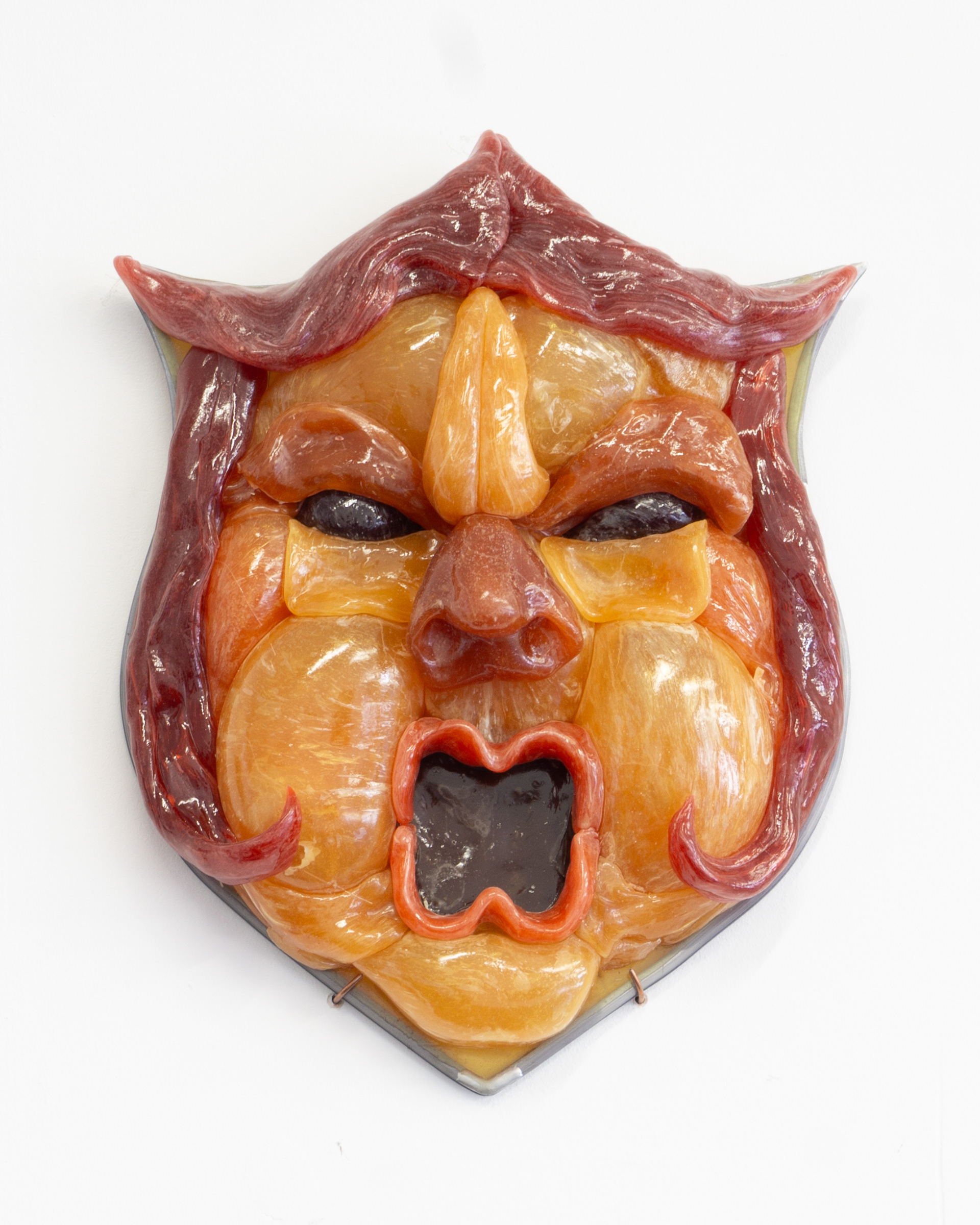 Sophie Lloyd, Trophy Head 05, Sugar and Lead, 38 x 31 x 9 cm