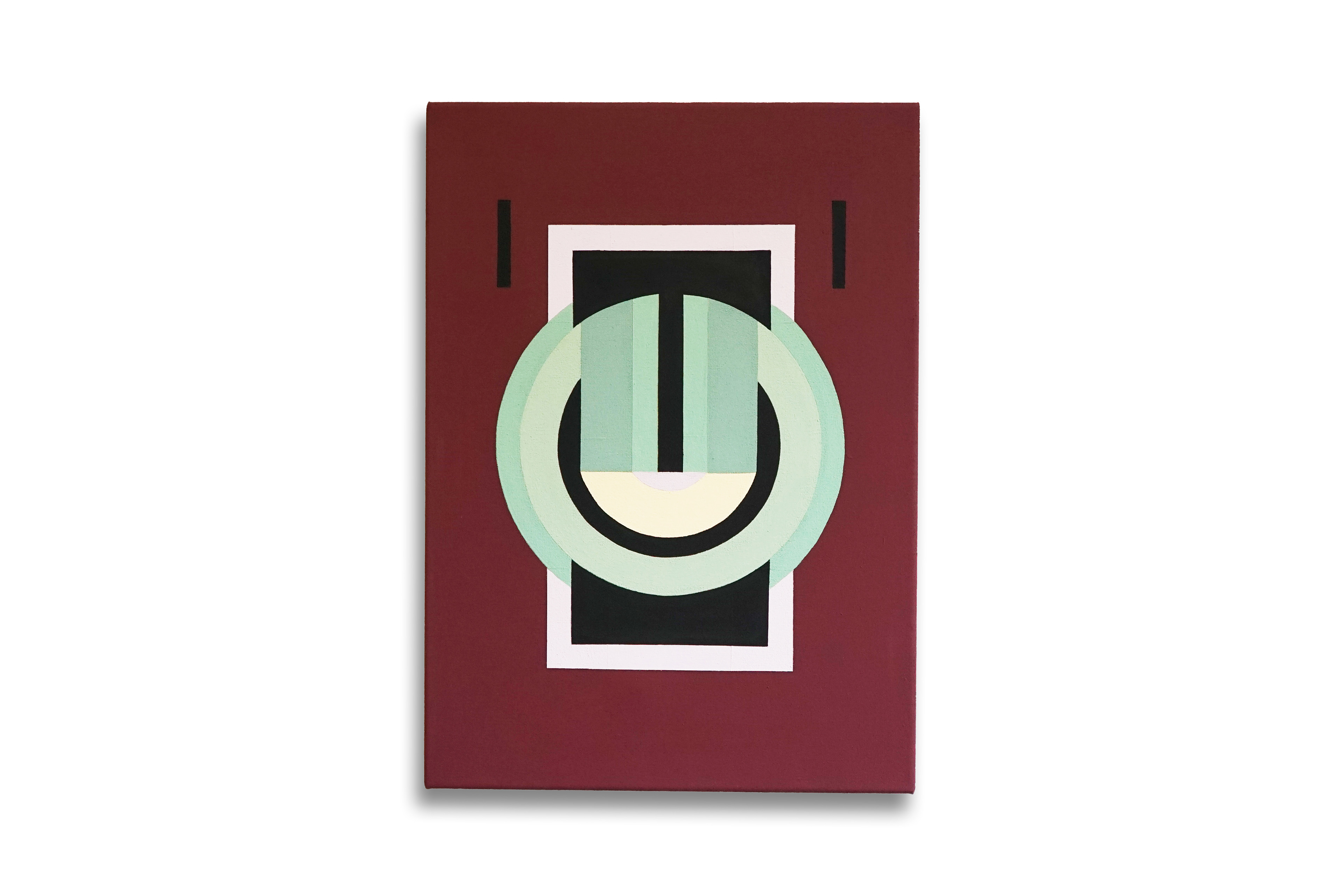 'Untitled,' Hazel O’Sullivan, Acrylic on canvas, 56 x 40 cm, 2025