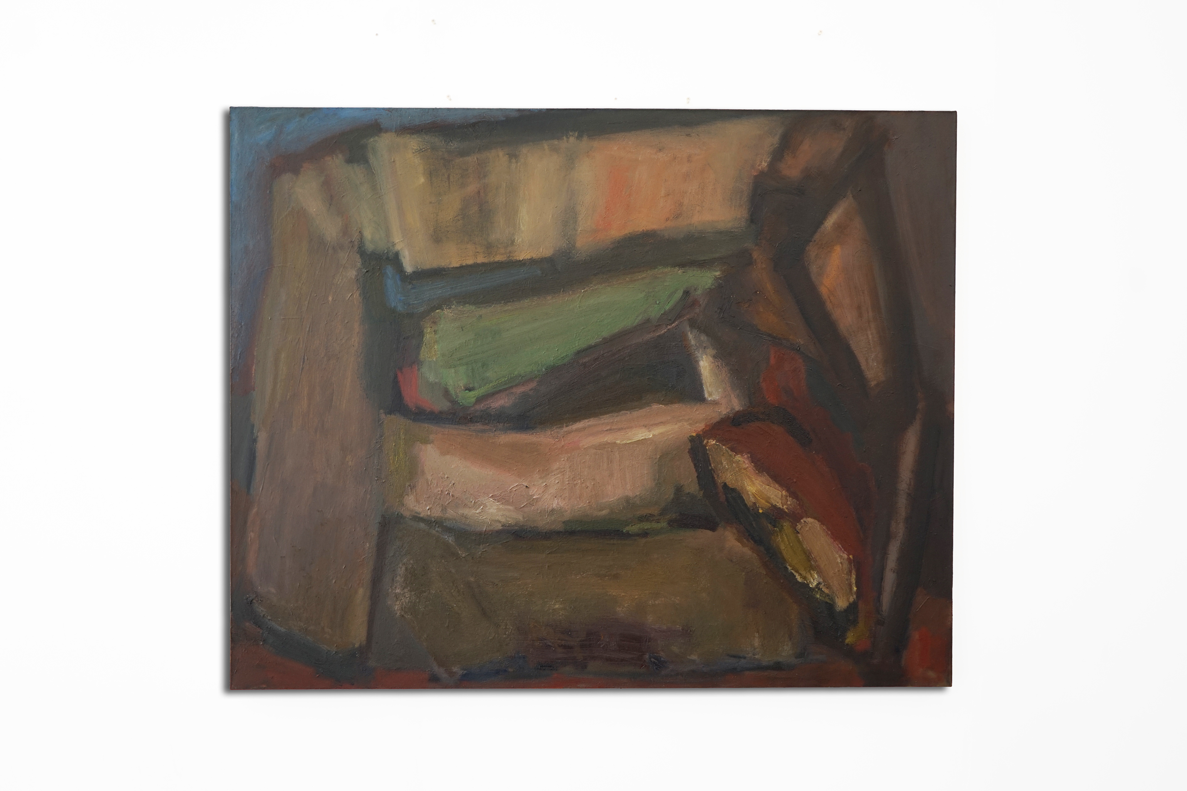 Cave Painting 1, Verity Coward, Oil on canvas 150 x 120 x 4cm, 2025