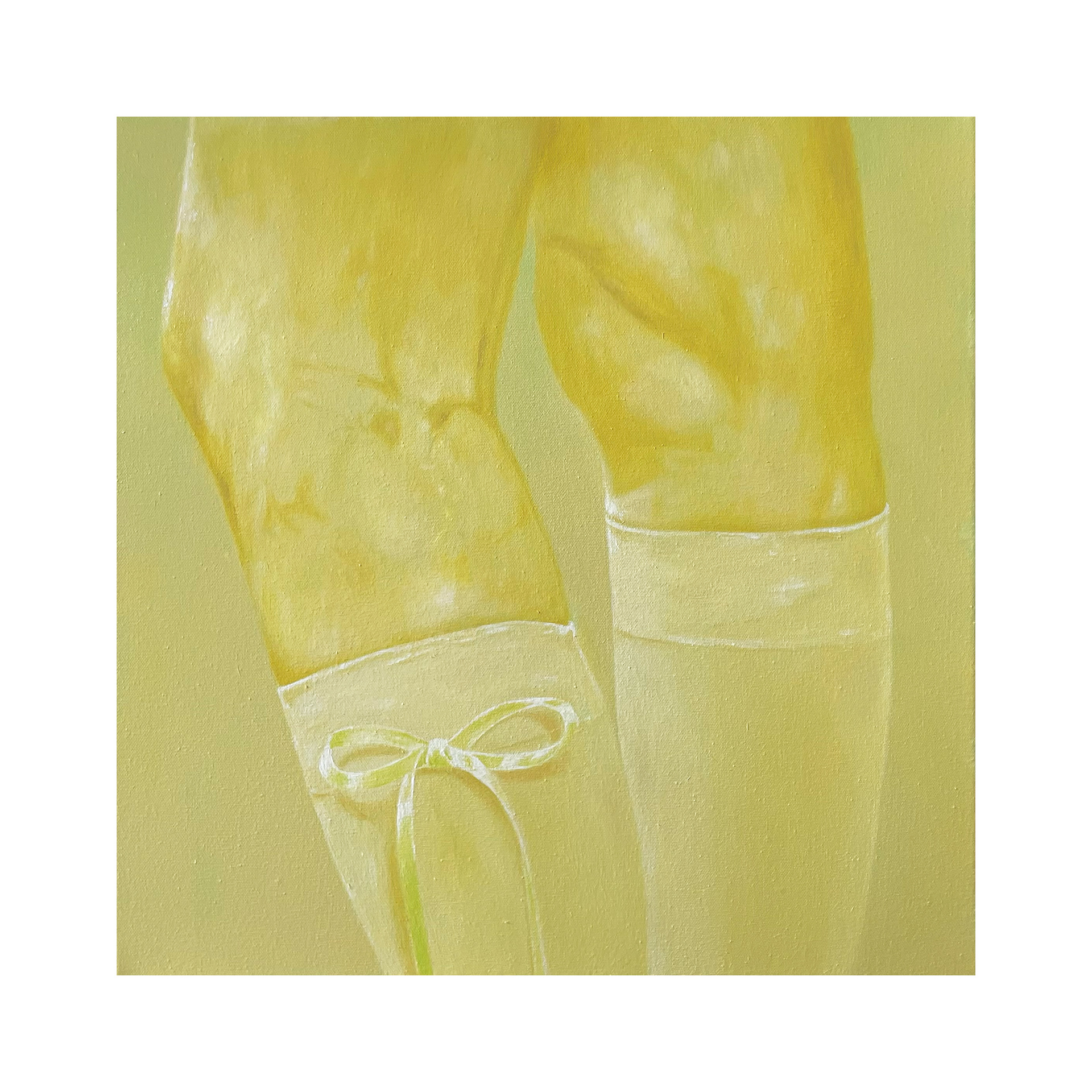 By My Side, 50 x 50 cm, Oil on Canvas, 2025