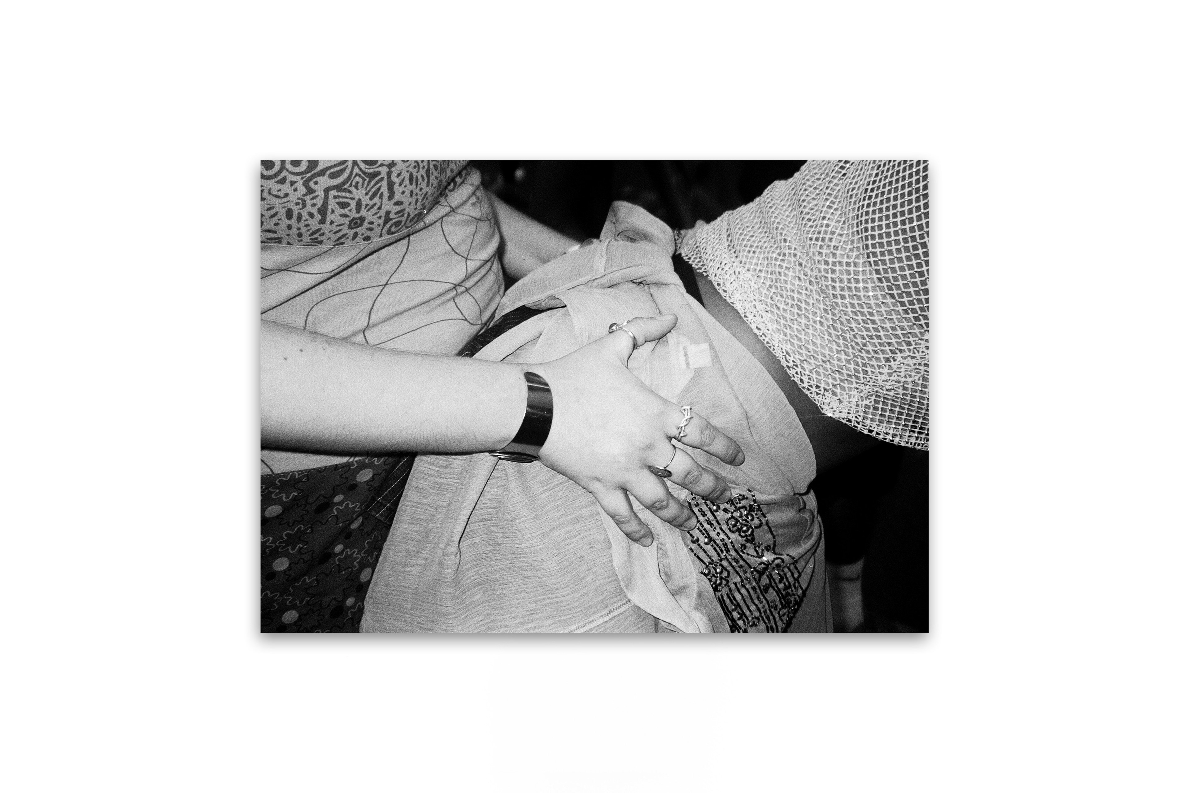 Her Waist, Aarony Bailey, Analogue photography on foamex 84.1cm x 118.9 cm, 2025