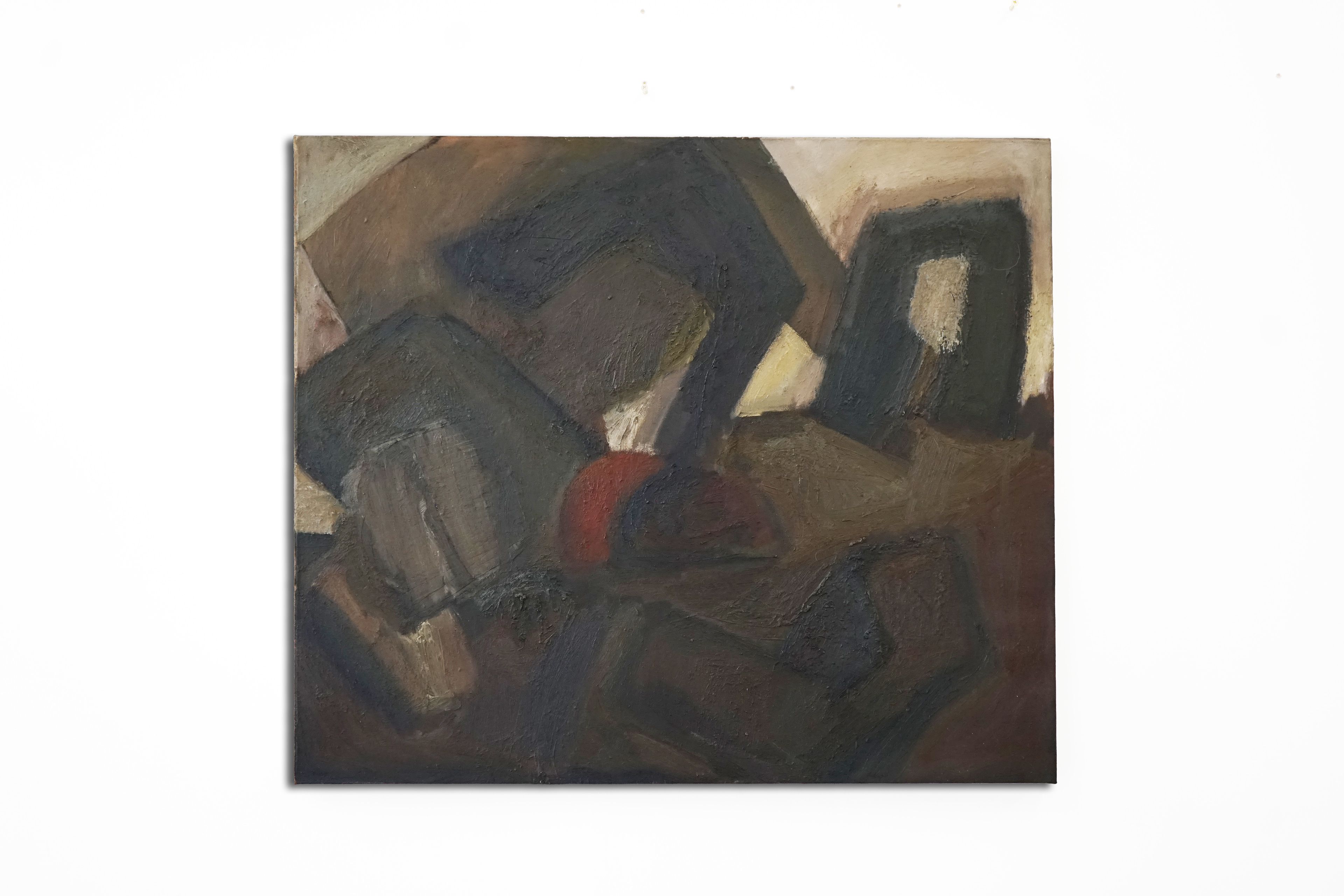 Grammar 5,  Verity Coward, Oil on canvas, 85 x 100 x 3.5cm, 2025