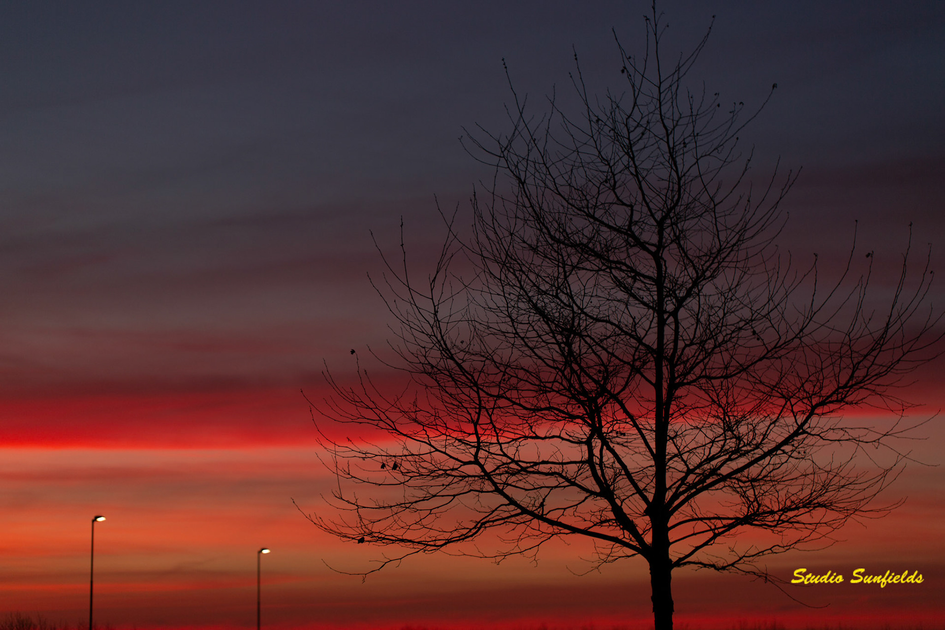 Nice colors with sunrise