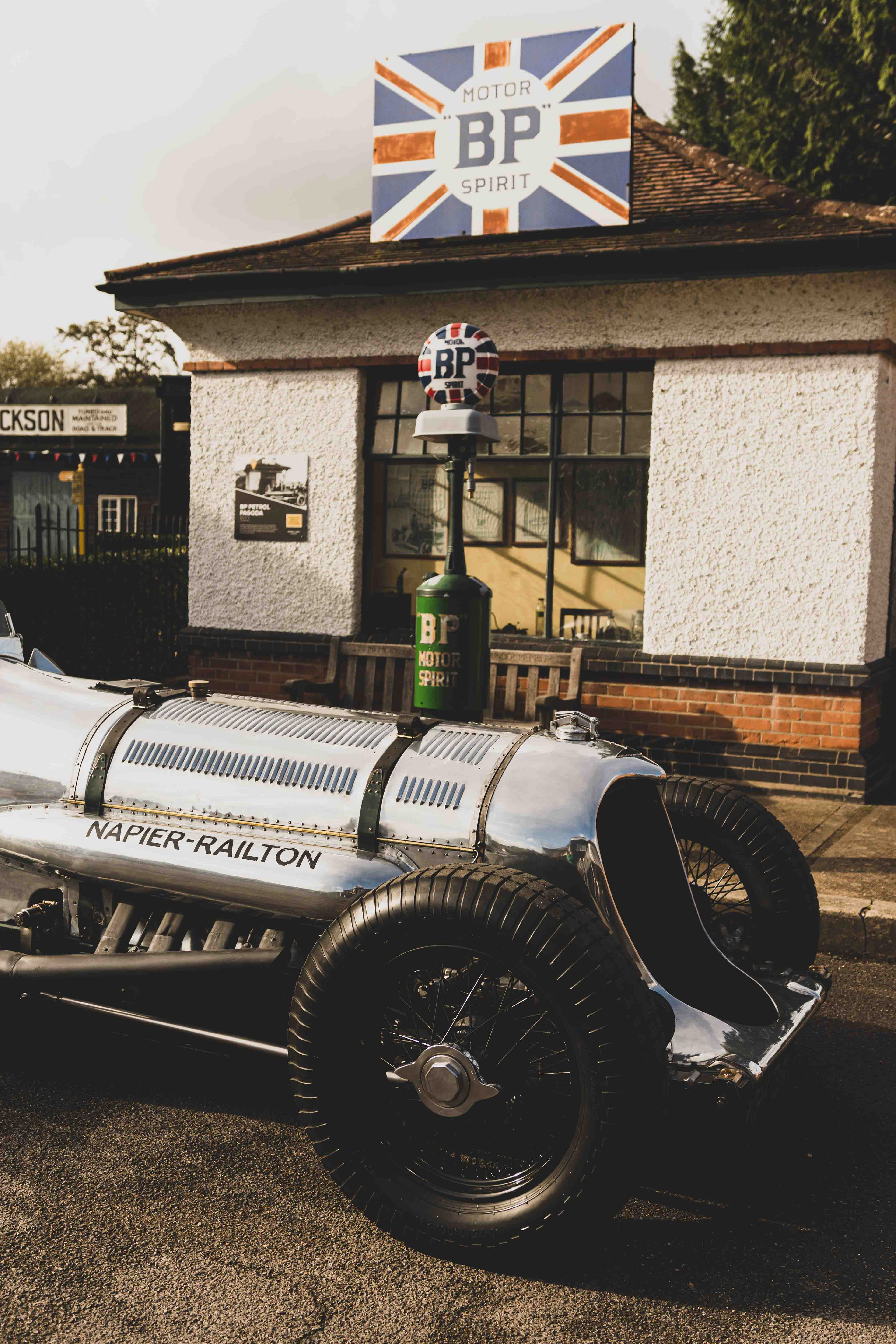 Napier-Railton at Brooklands Museum