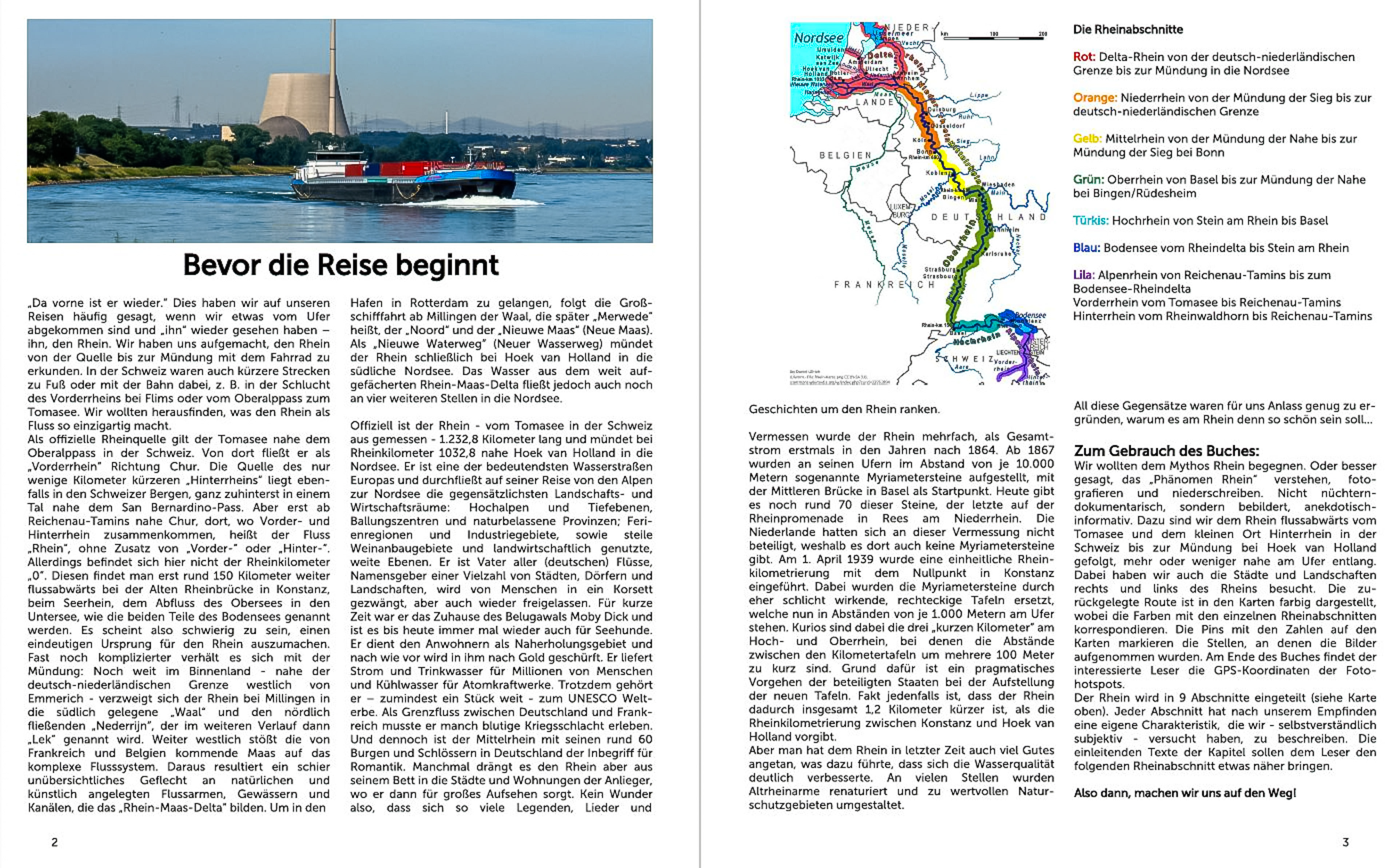 Rhein-Mythos, Bilderreise von den Schweizer Bergen bis zur Nordsee, Einführung