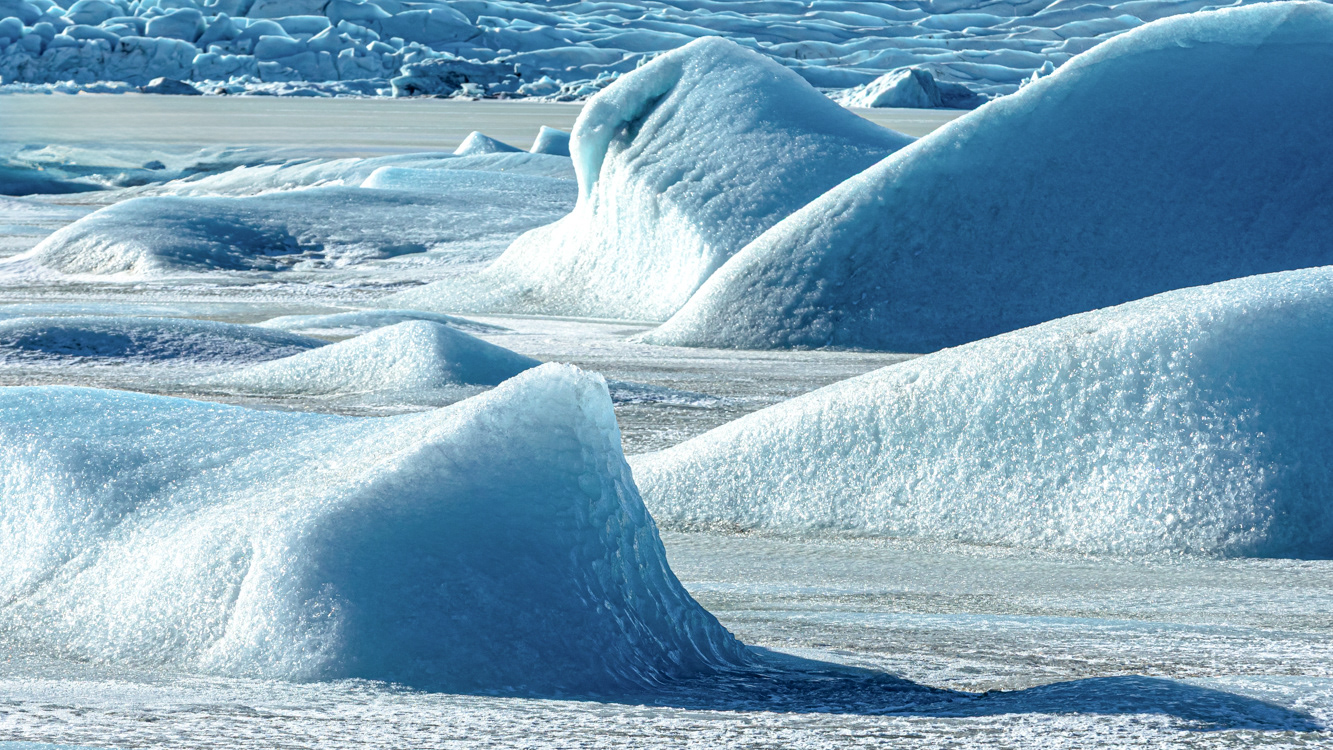 Fjallsarlon Gletschersee