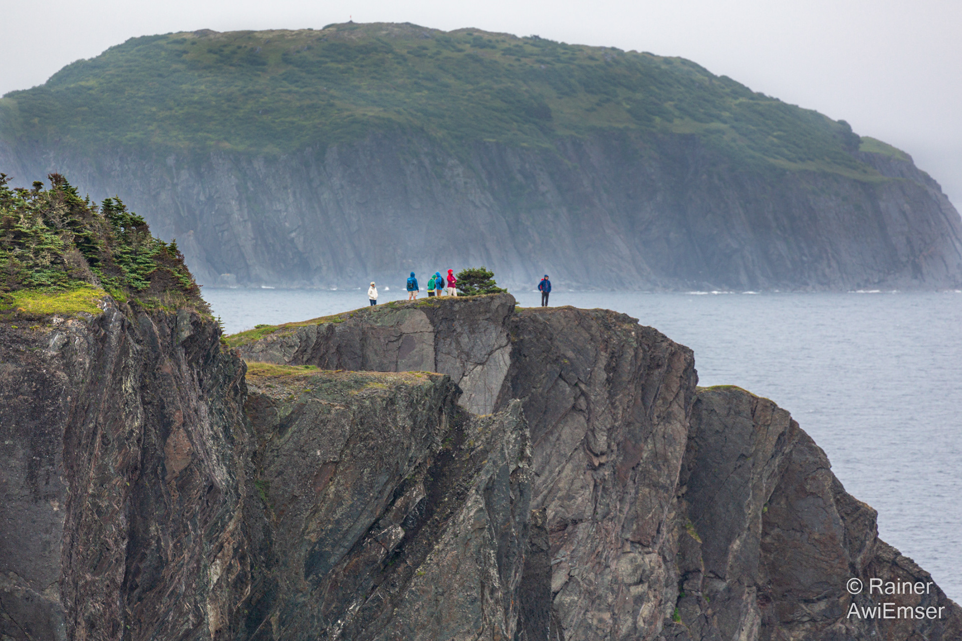 Skerwink Trail, einer der schönsten Wanderwege Nordamerikas, raue Küste