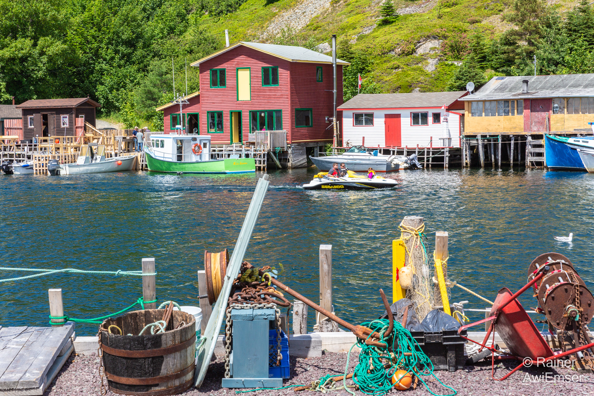 Quidi Vidi, Iceberg Beer, Brauerei, Fischerhafen, Vorort von St. John's