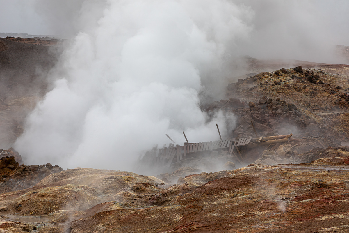 Gunnuhver Fumerole, Reyknanes