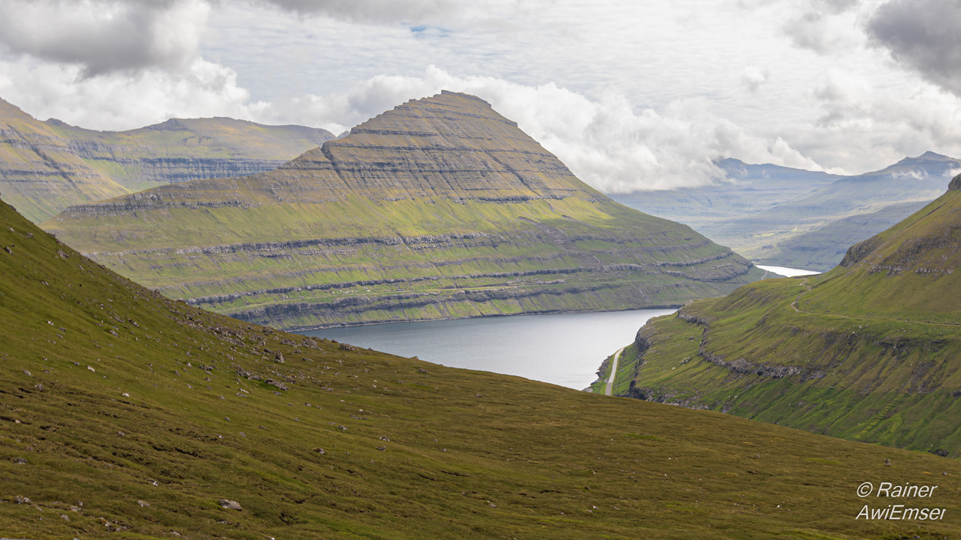 Blick auf Eysturoy