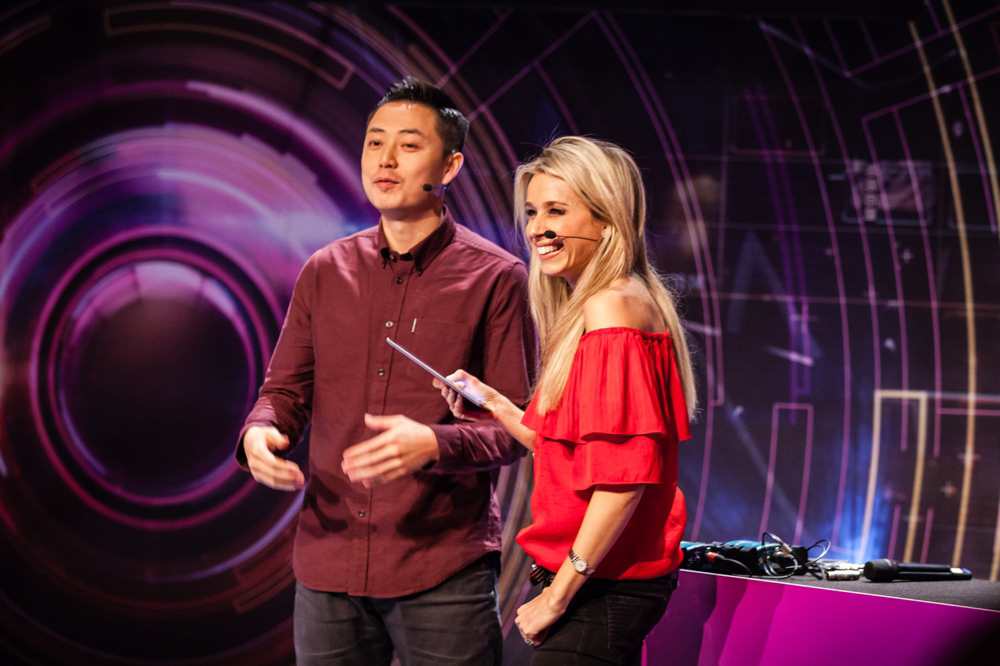 Victor Luo from NASA and Lara Lewington