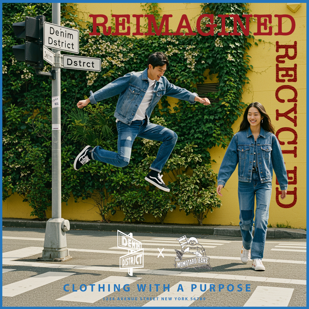 Denim Campaign:: Denim District X Momotaro Jeans,  Instragram Advertisment 