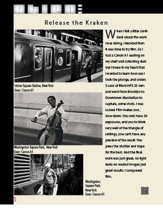 Alien, E-pub Concept. Photography journey themed