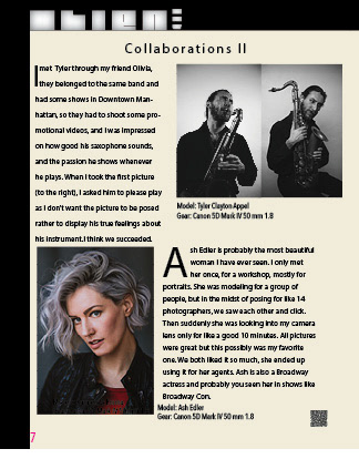 Alien, E-pub Concept. Photography journey themed