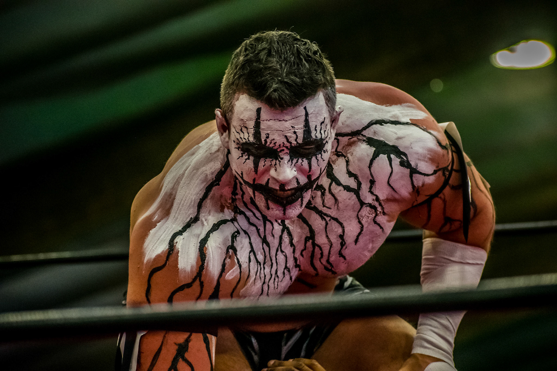Dark STG is locked in before a championship bout at Spartan Championship Wrestling