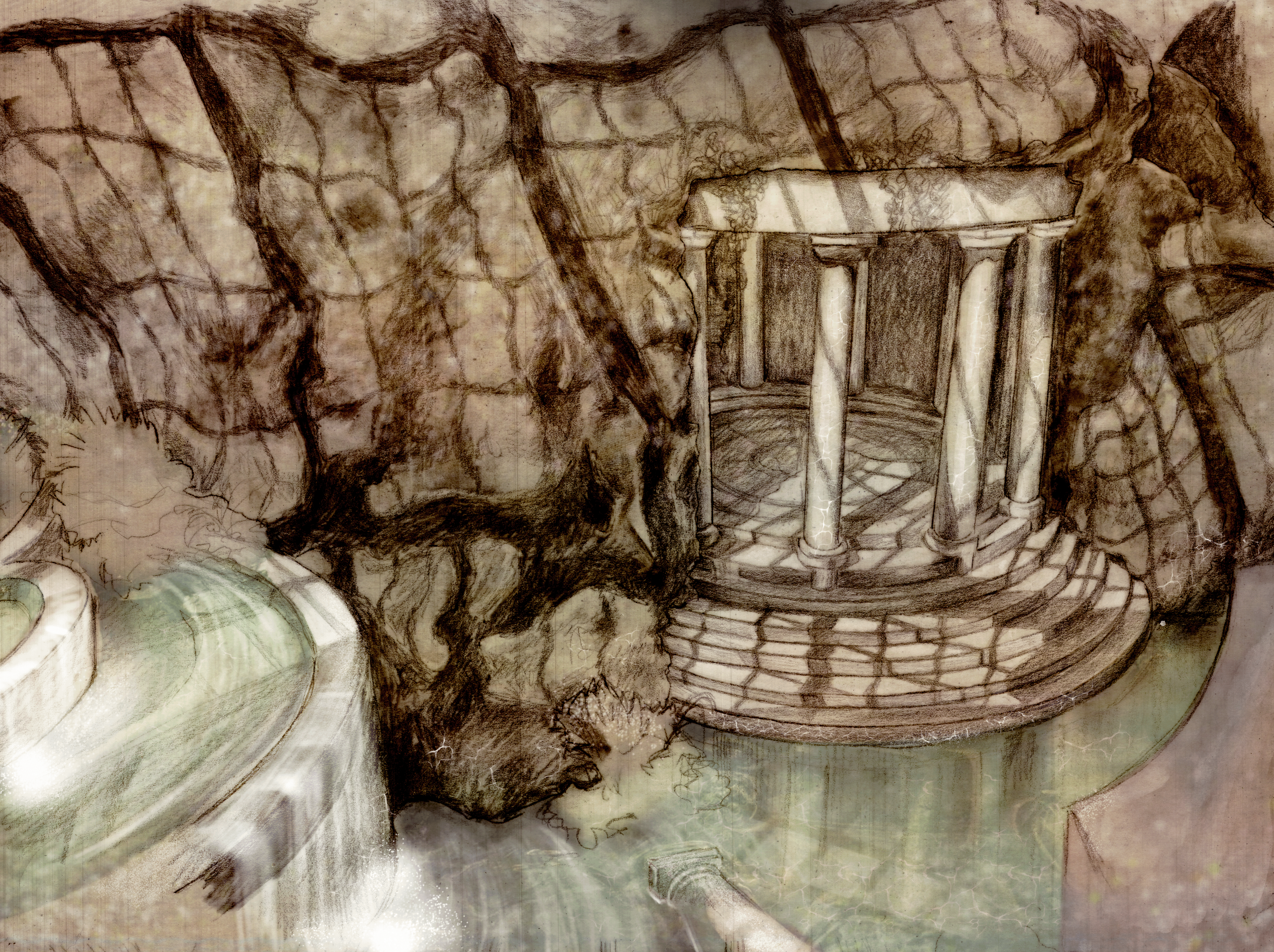 Hand-drawn