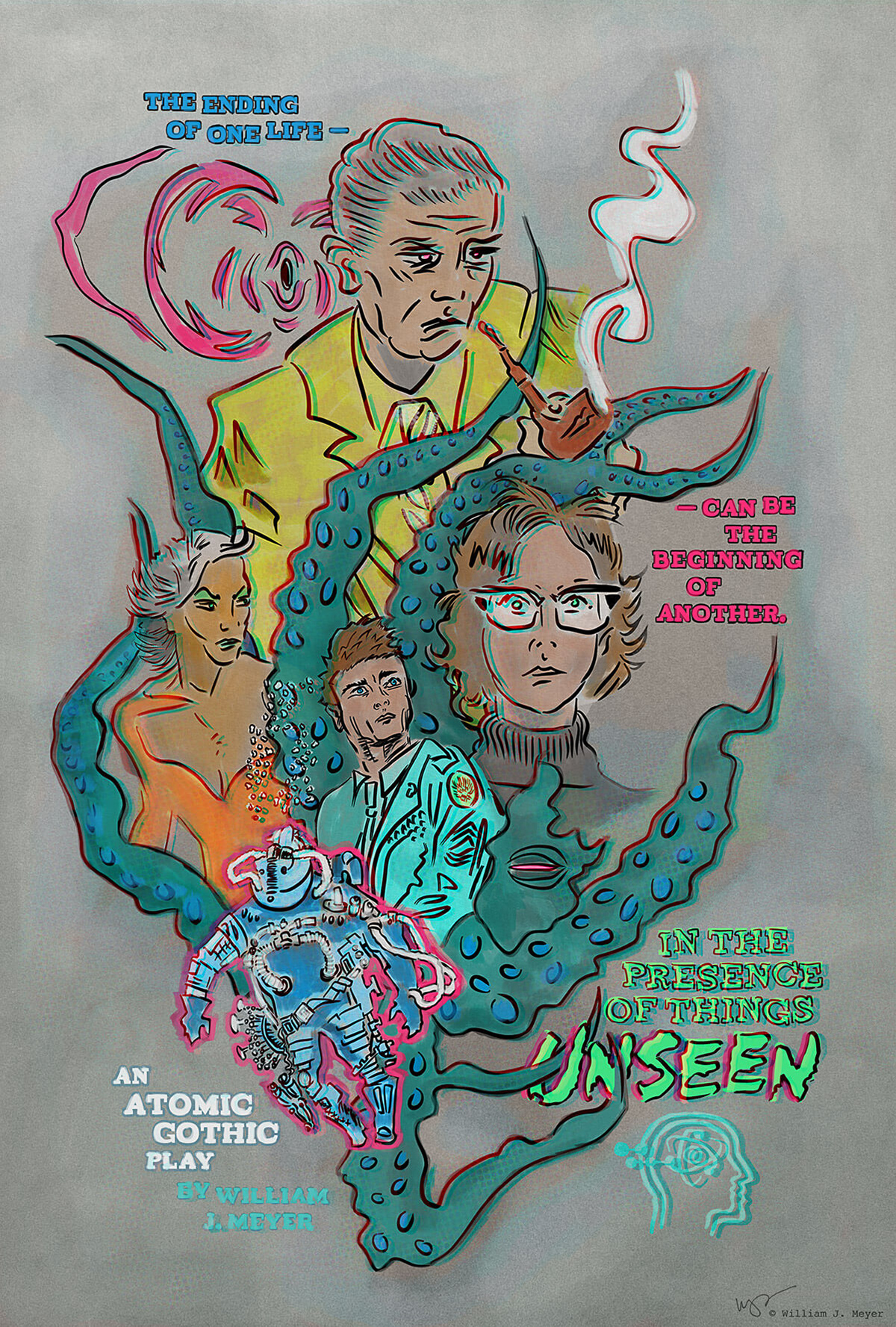 'In the Presence of Things Unseen' poster