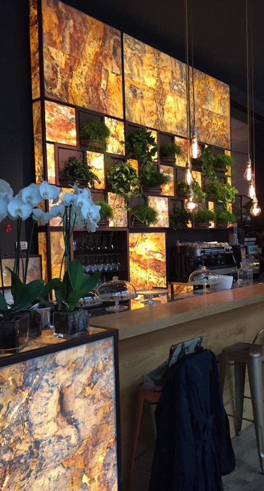 bar/restaurant backlight