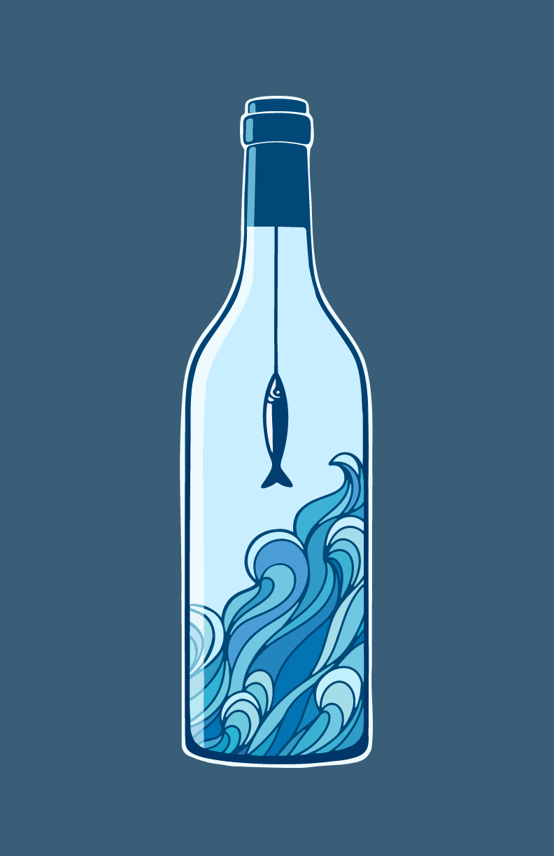 "Fish in a Bottle" © Kelsea Hagstrom