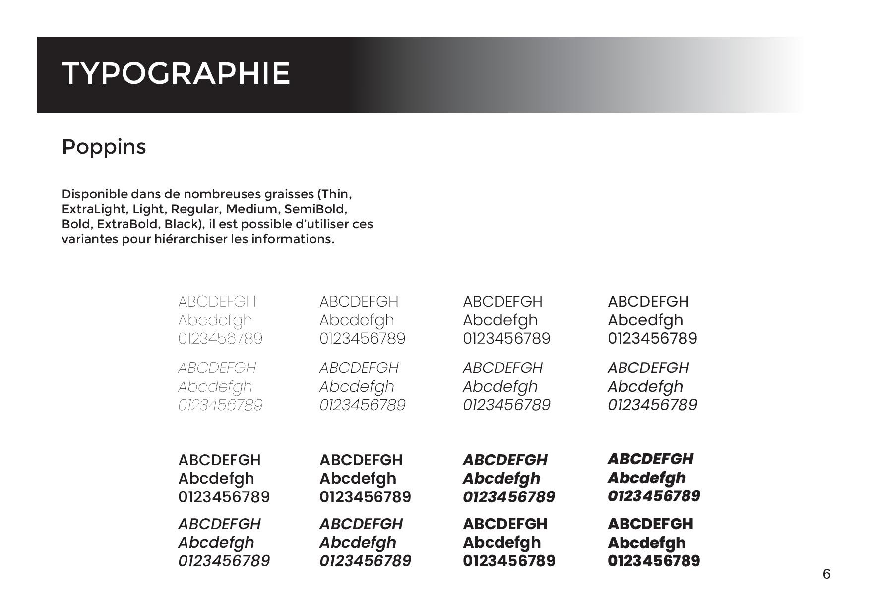 Typographie du logotype du musée de la photographie Cliché. Typography of the logotype of the museum of photography Cliché.