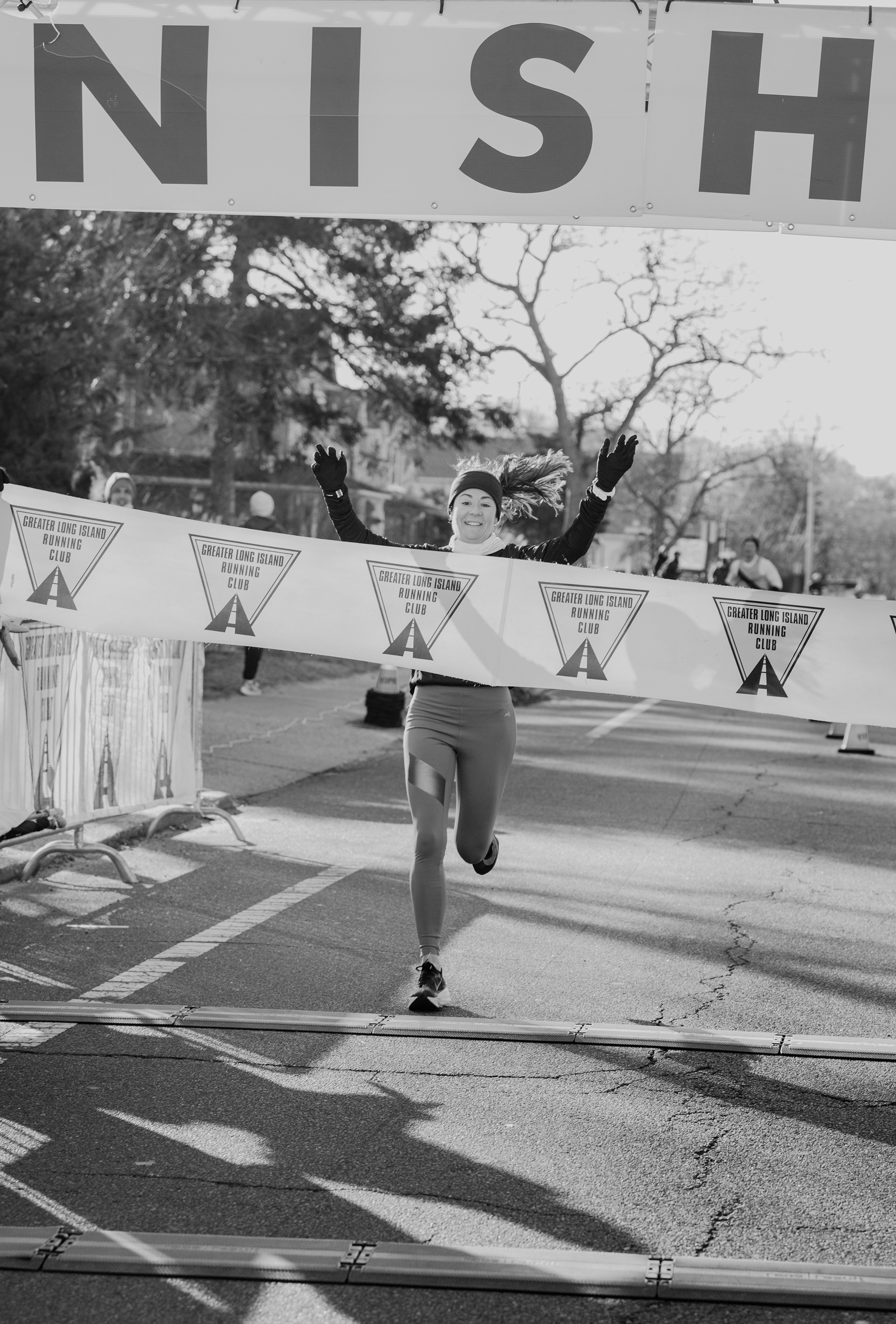 Athletes from the Tri-state area braced the nearly sub-zero temperatures during The Sayville Running Company’s “10 Mile Run to the Blue Point Brewery” on January 15, 2022. 