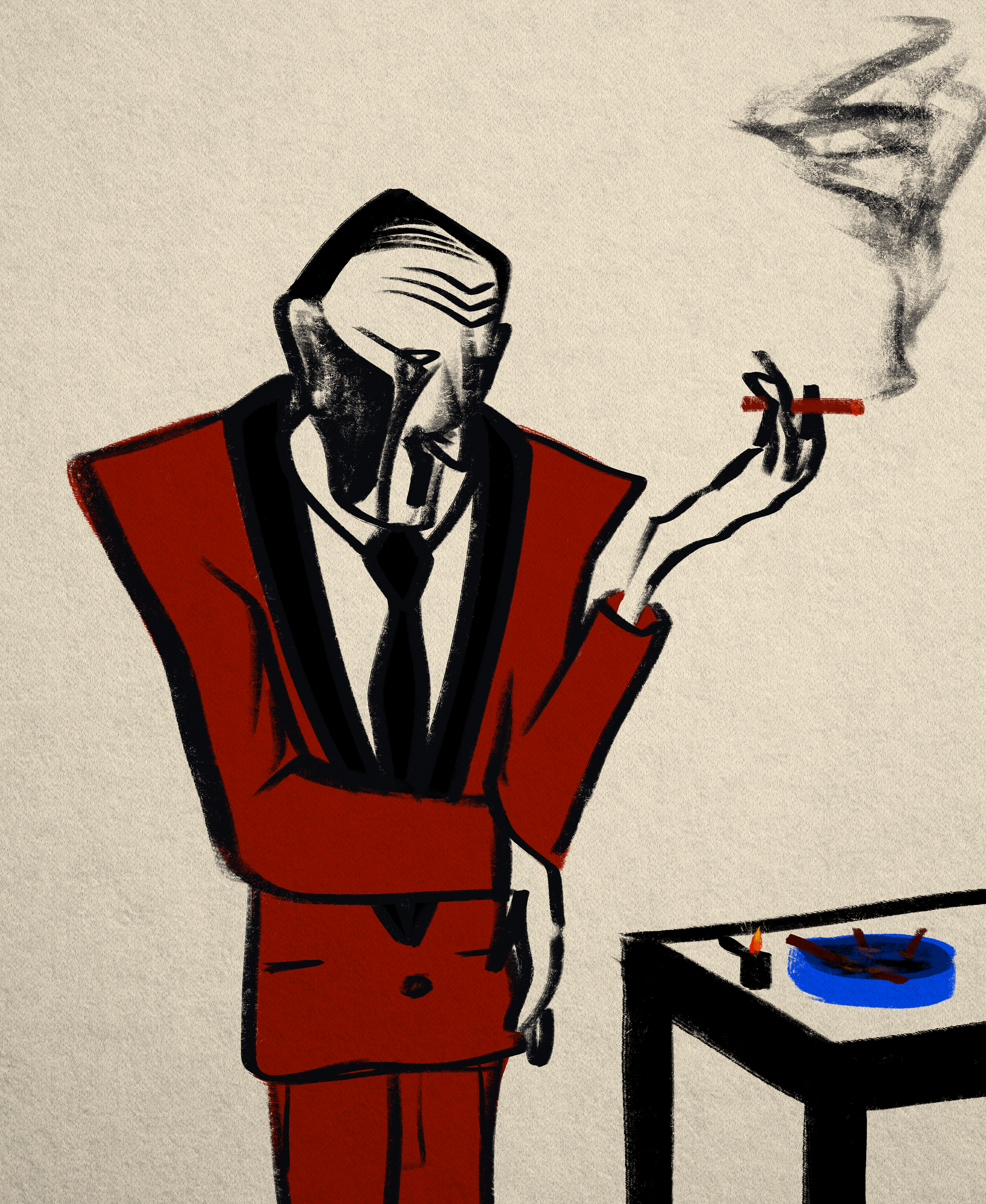 "an egotistical smoke" (2023)