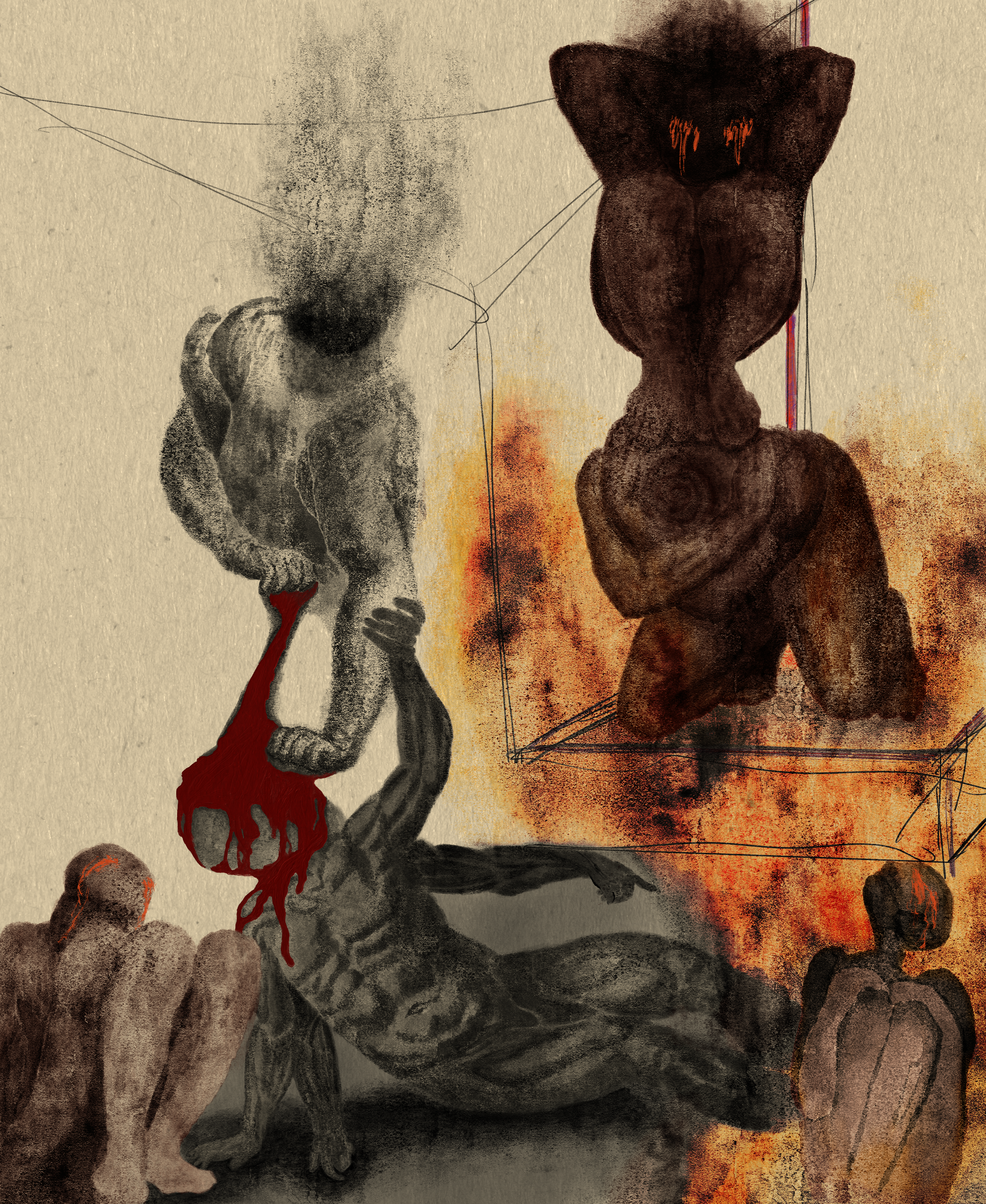 “retrogression of a psyche” (2023)