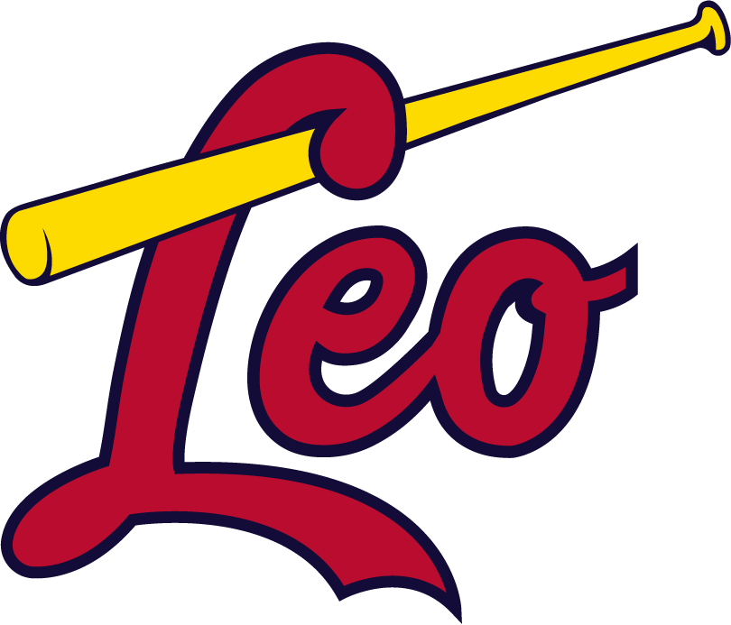 Logo for Leo's baseball-themed Bar Mitzvah