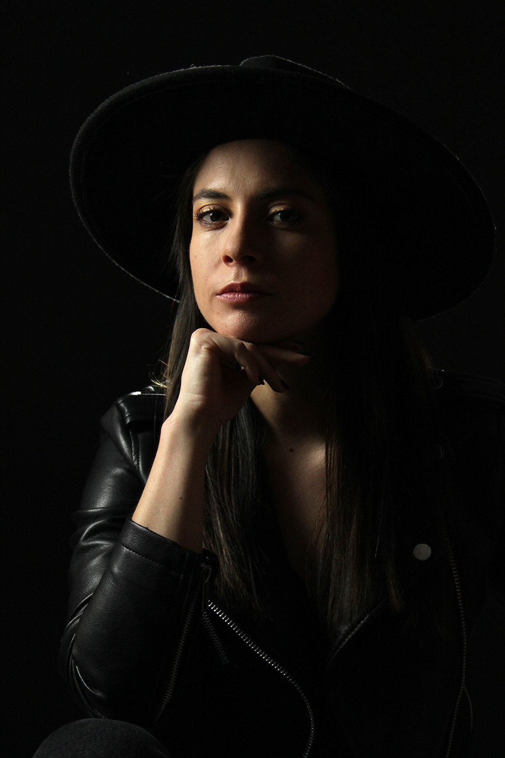 Ejercicio: Retrato con iluminacion Rembrandt // Alumna: Gracia Prieto