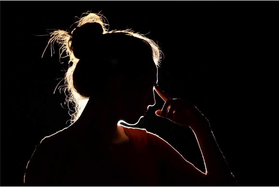 Ejercicio: Retrato con luz de contra // Alumna: Maria Jose Ovalle