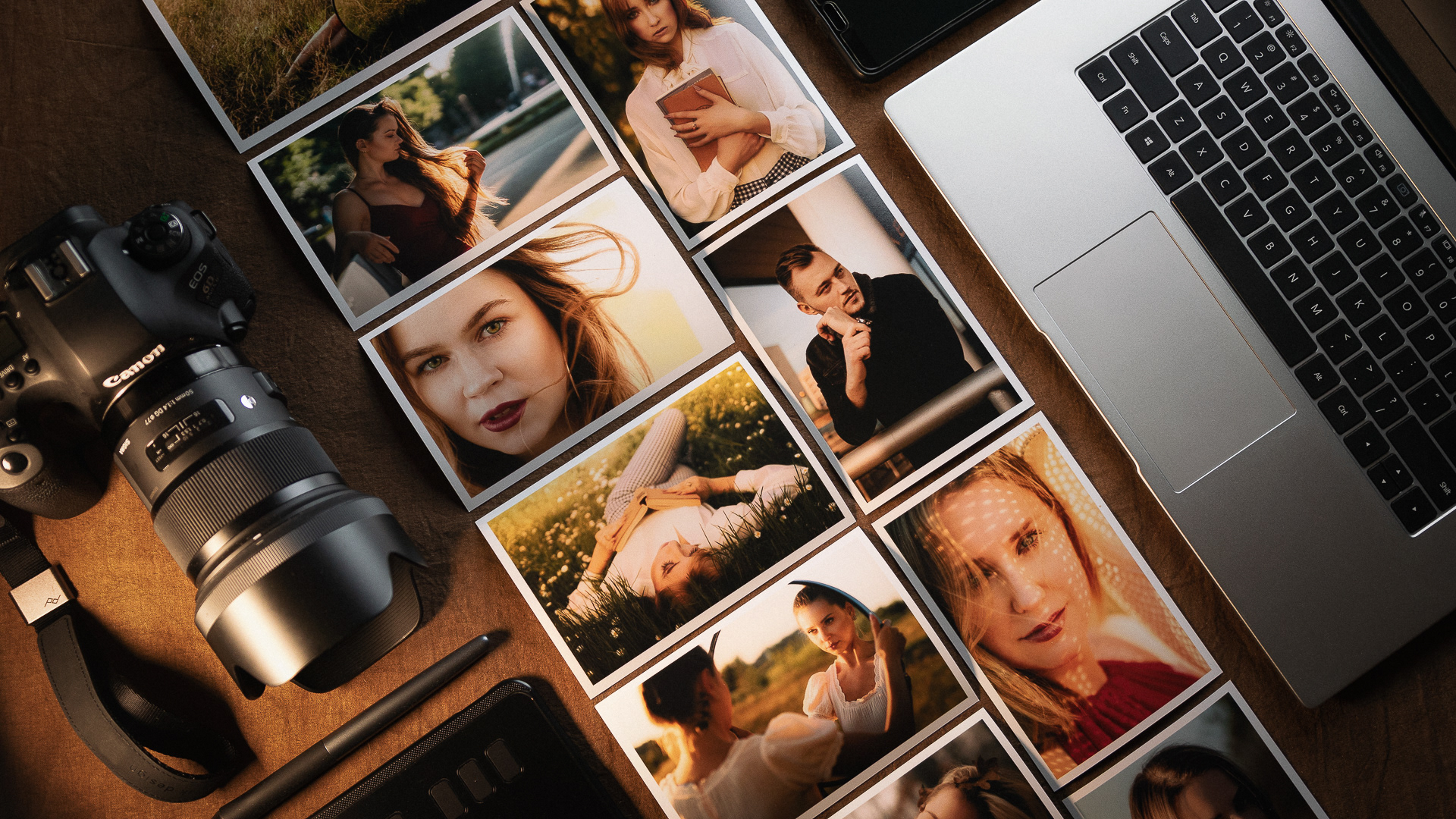 odbitki i albumy ze zdjęciami z sesji fotograficznej