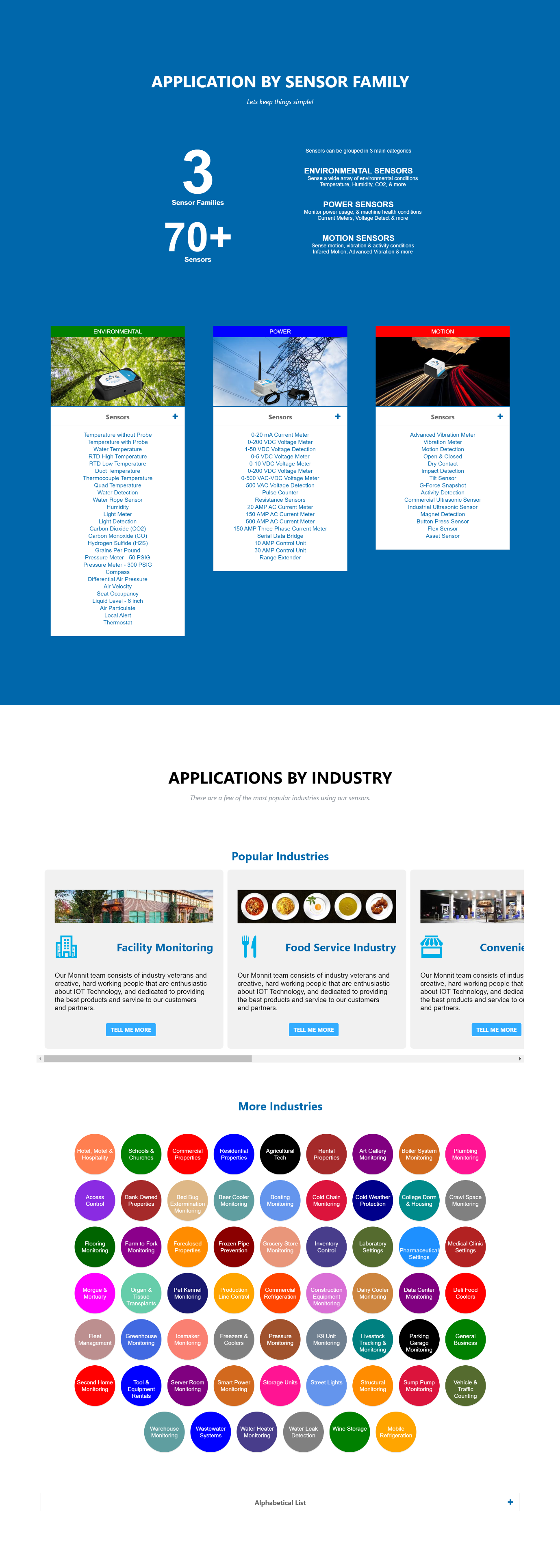 2019 Applications page with drop down section engaged