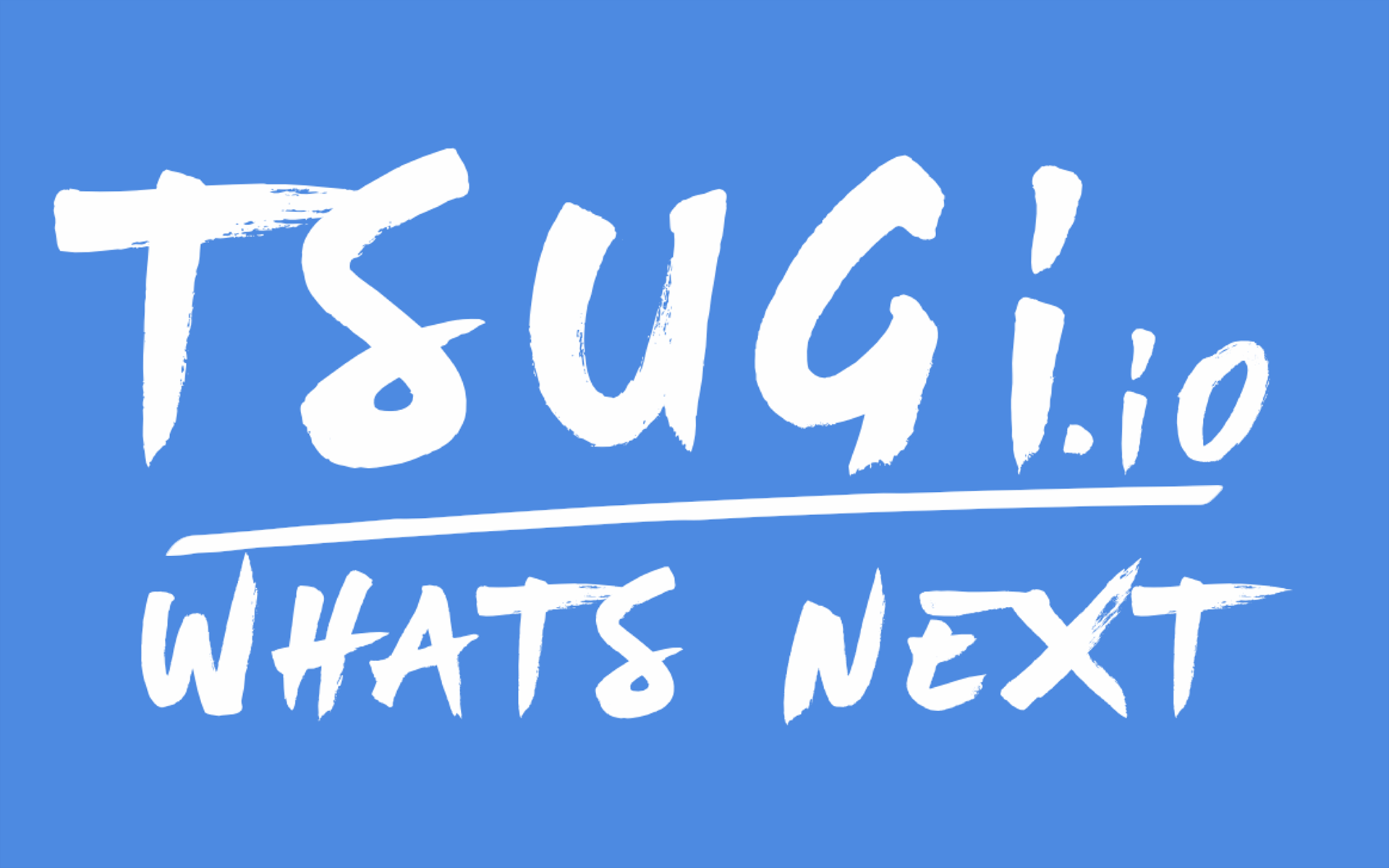 Tsugi is a Japanese word which means Next. This Not-for-profit organization's purpose is focused on helping Un or Under Employeed individuals find "Whats Next"