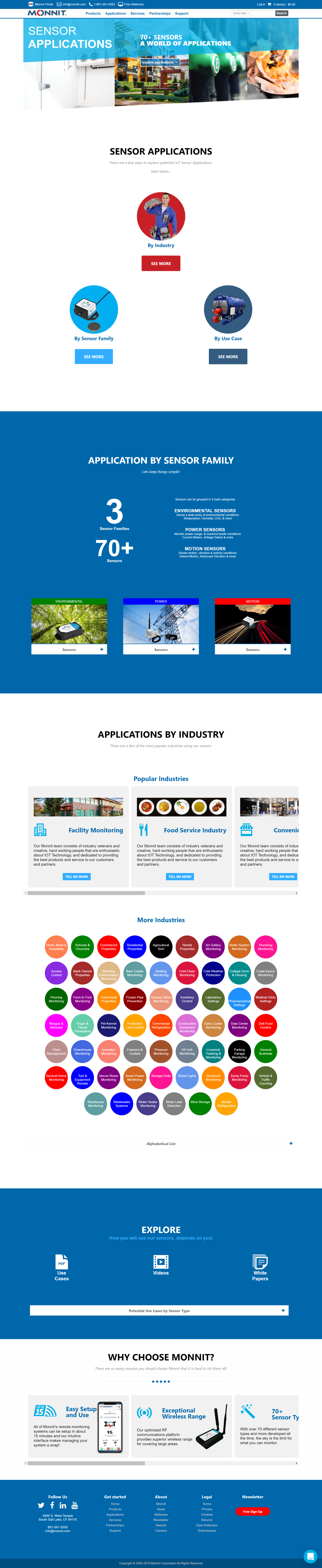 2019 Applications page