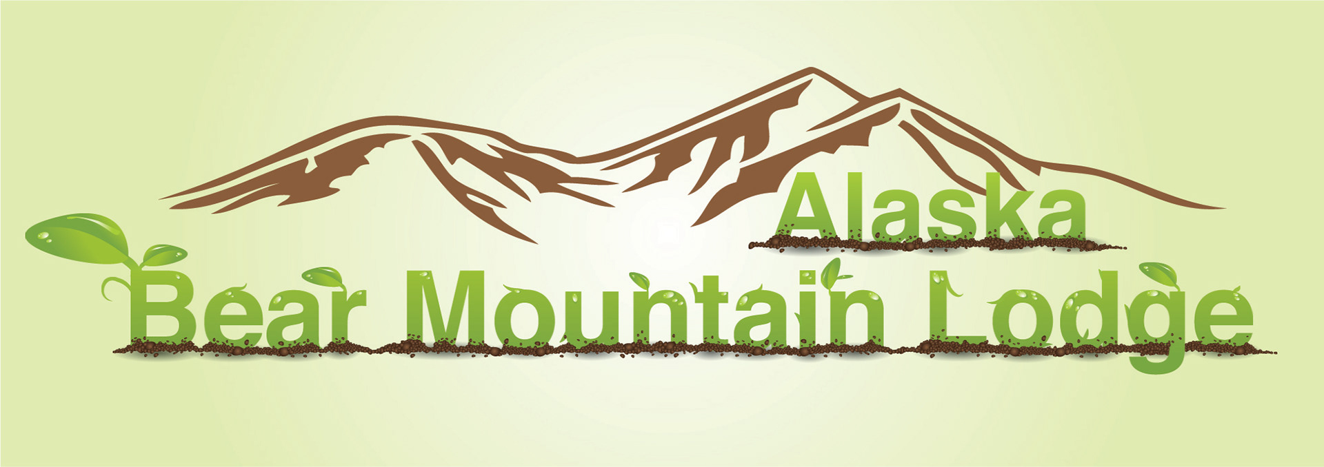 Logo concept for a remote fly-in only lodge in the wilds of Alaska