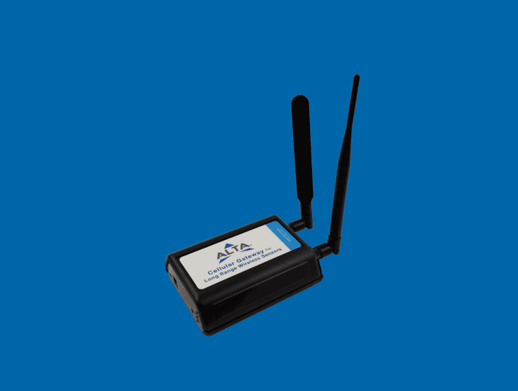 CSS animation presented here as a gif highlighting the individual components of a LTE Wireless Gateway