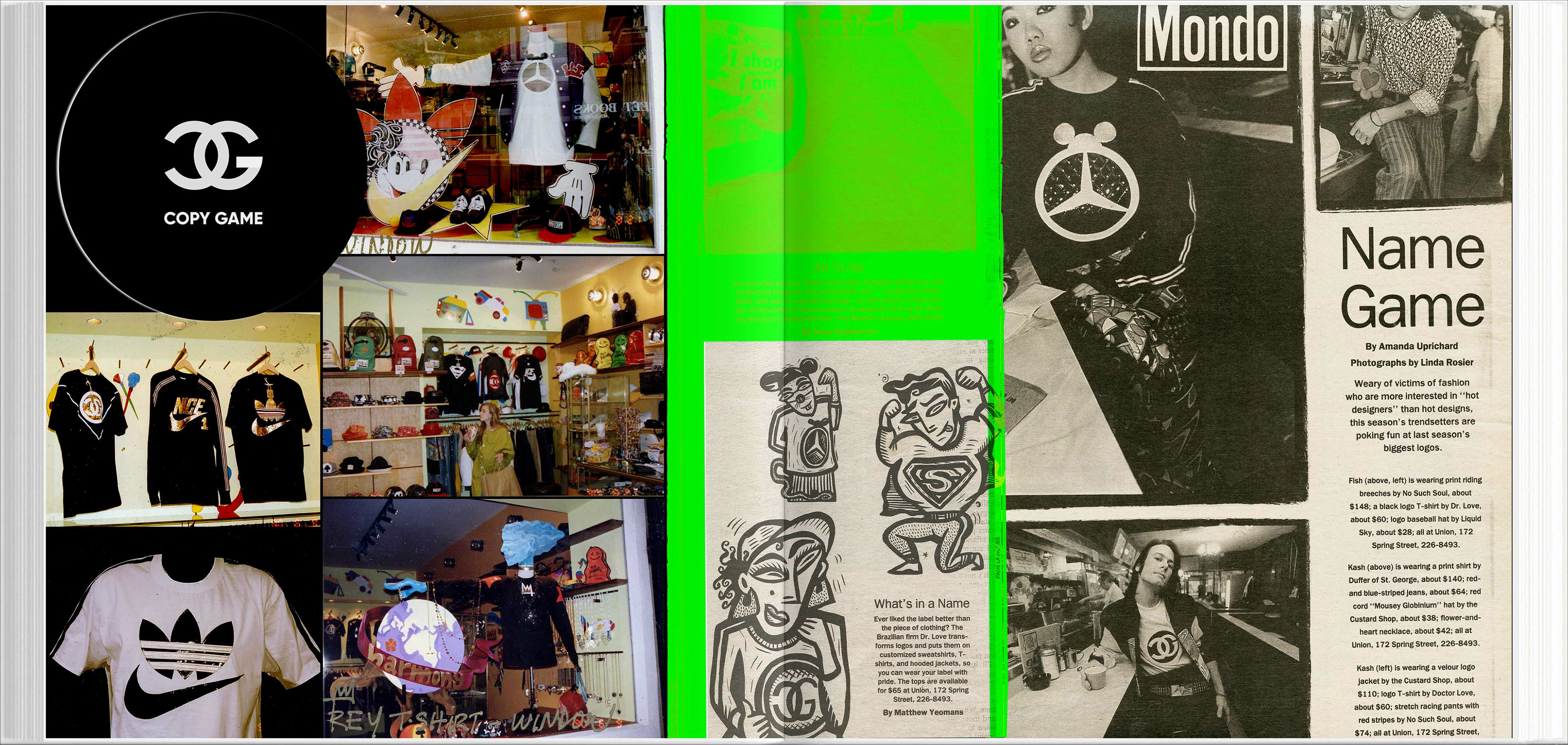 UNION store (SUPREME) in Soho, NYC / 1990 to present